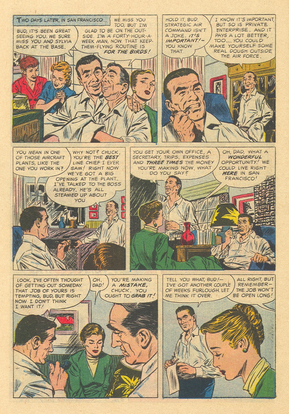 Read online Four Color Comics comic -  Issue #831 - 10