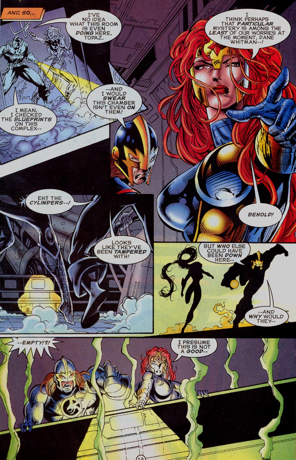 Read online UltraForce (1995) comic -  Issue #10 - 14