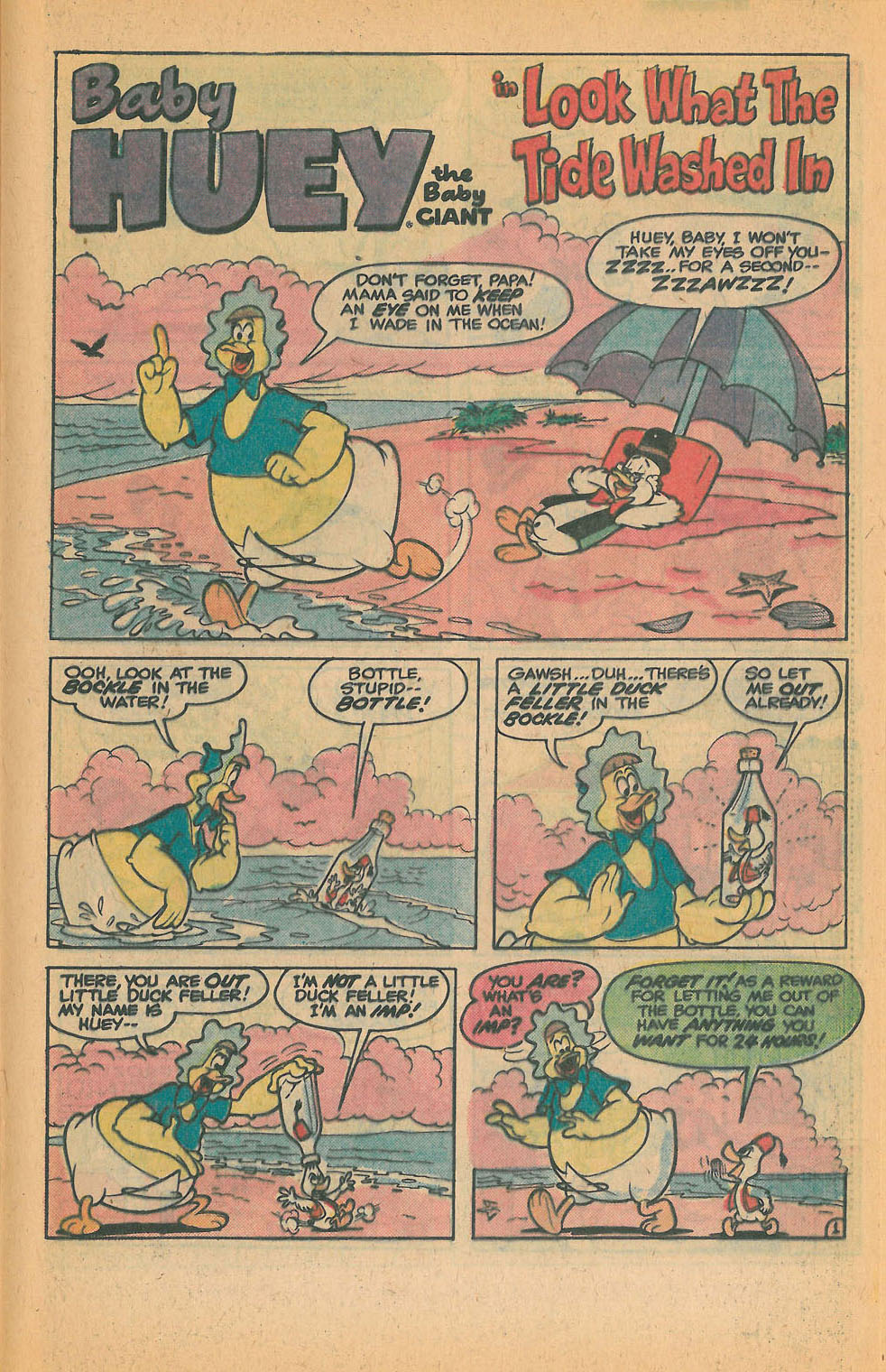 Read online Baby Huey, the Baby Giant comic -  Issue #99 - 21