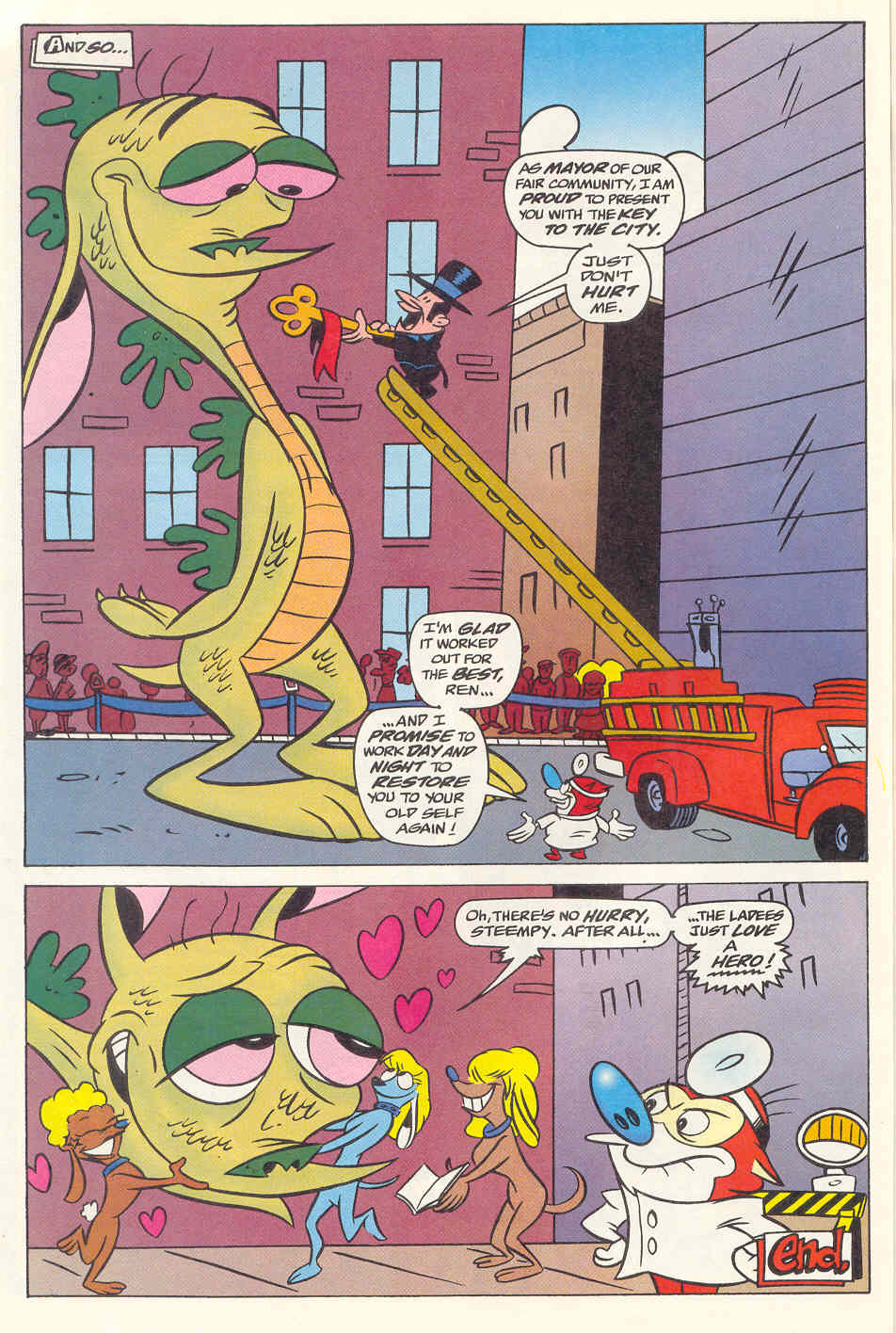 Read online The Ren & Stimpy Show comic -  Issue #25 - 23