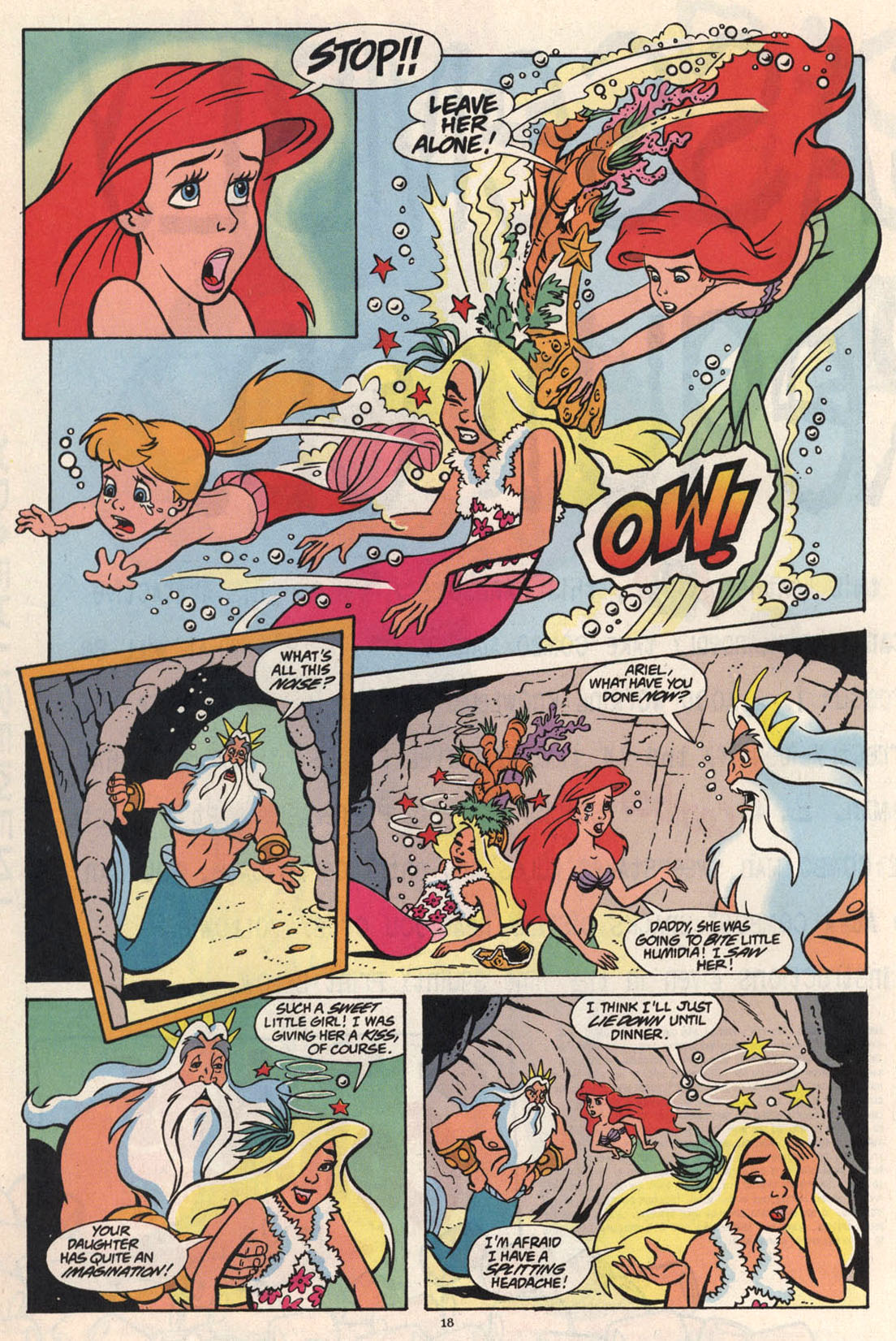 Read online Disney's The Little Mermaid comic -  Issue #11 - 18
