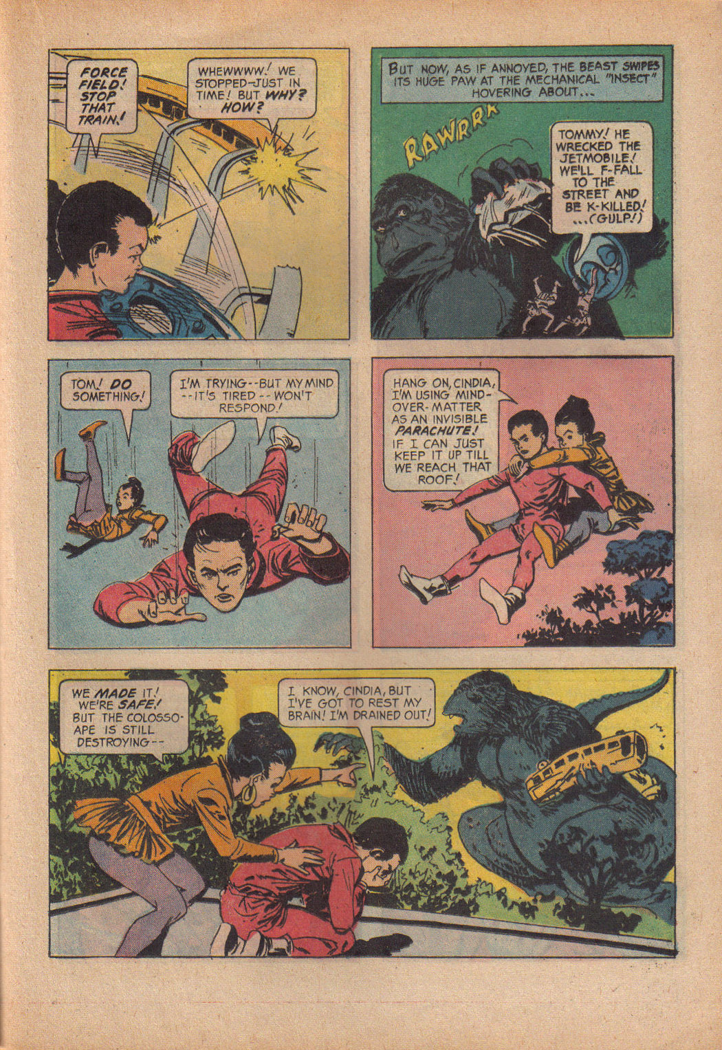 Read online Mighty Samson (1964) comic -  Issue #8 - 21
