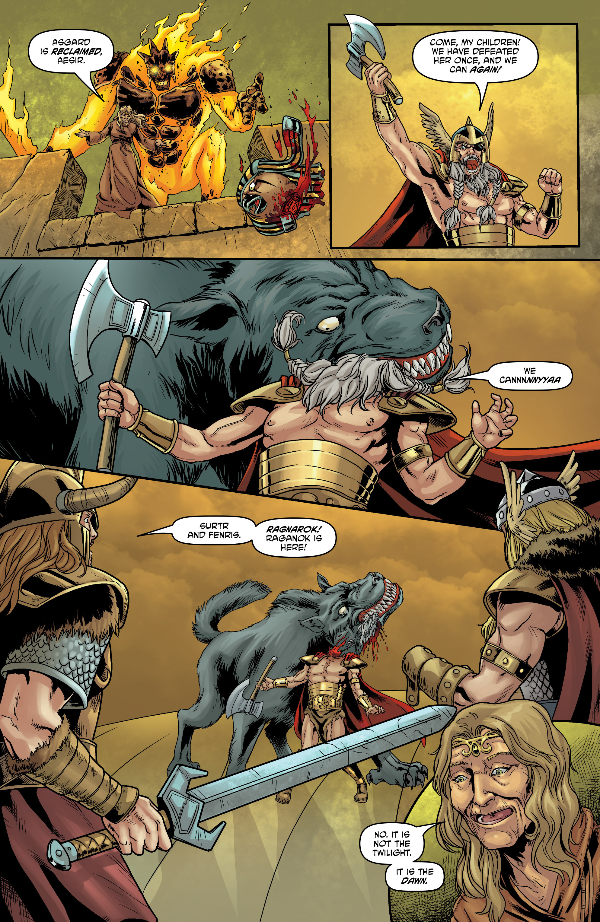 Read online God Is Dead comic -  Issue #26 - 17