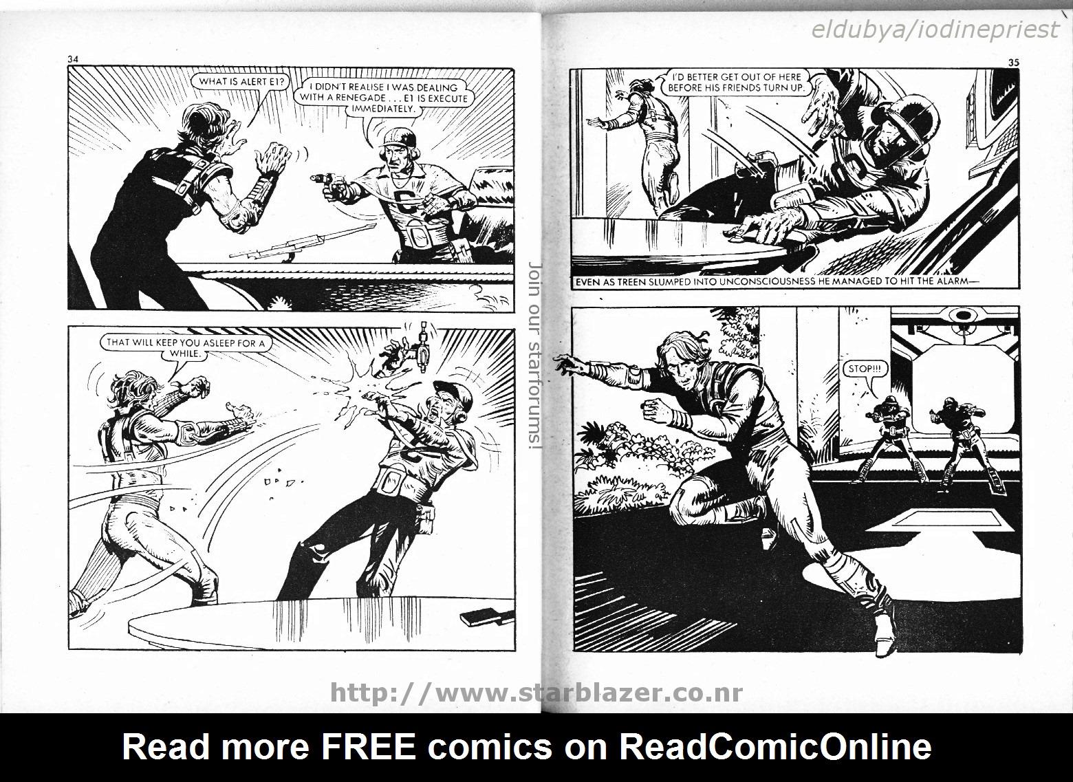 Read online Starblazer comic -  Issue #84 - 19