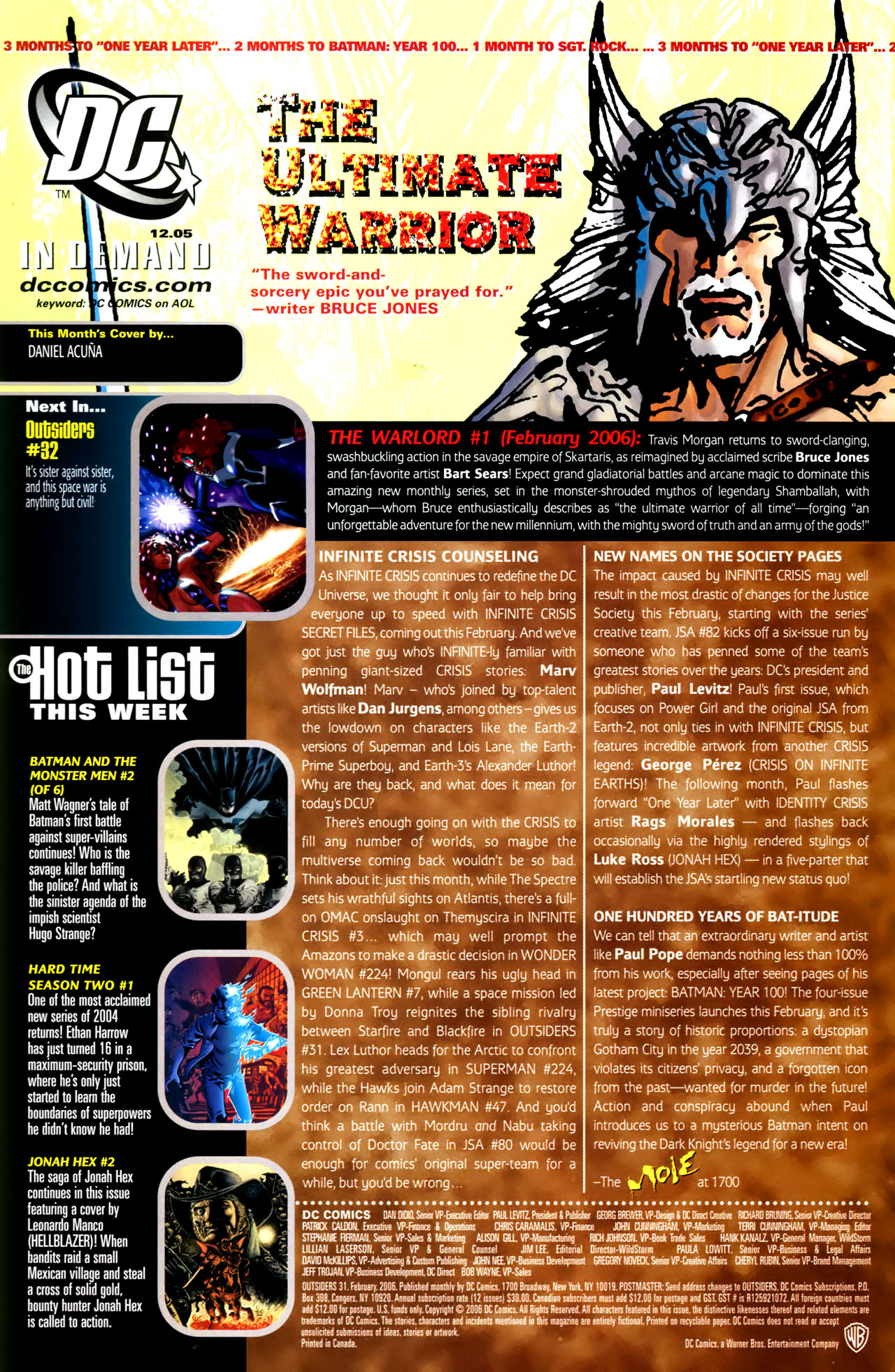 Read online Outsiders (2003) comic -  Issue #31 - 24