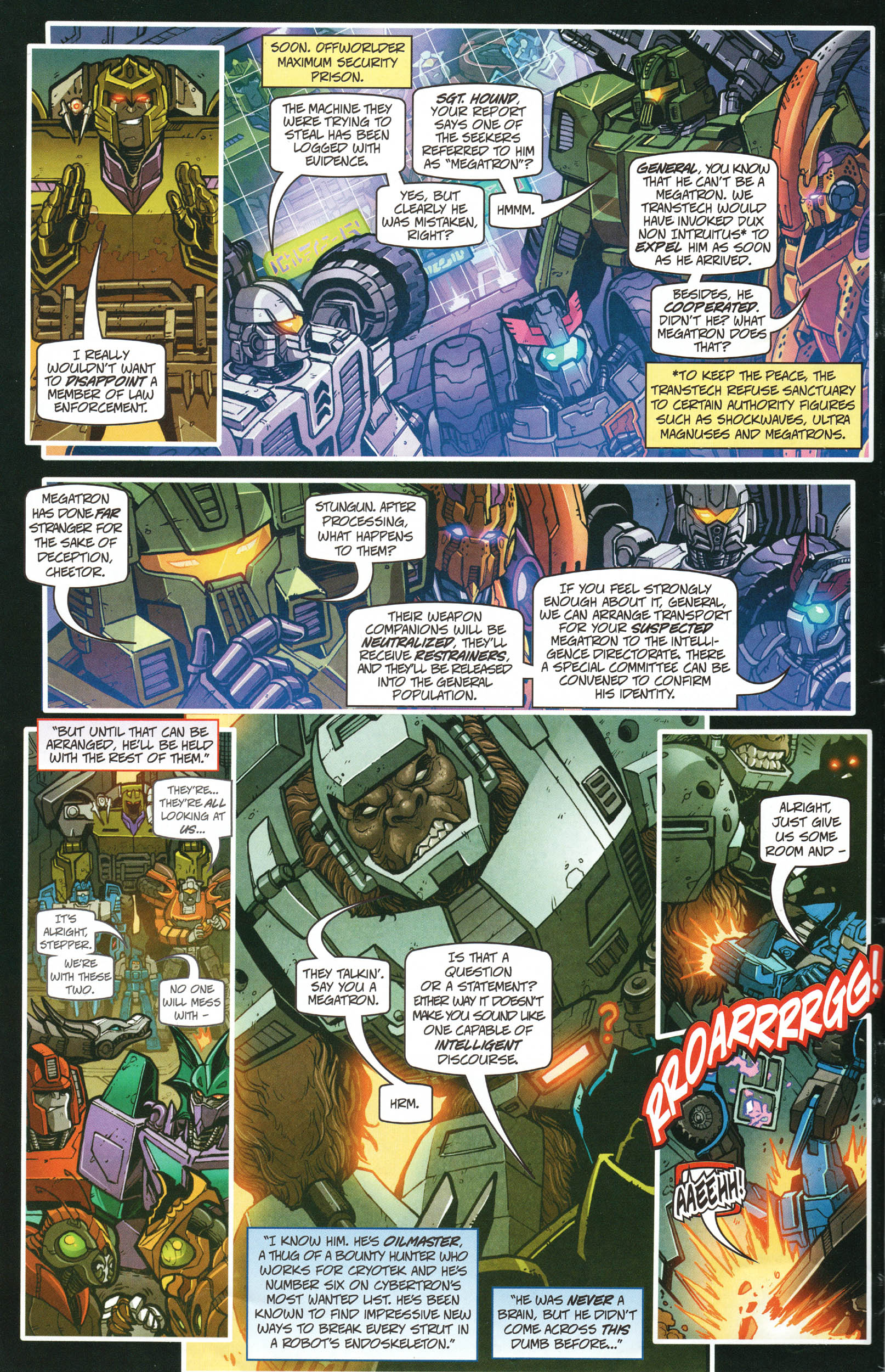Read online Transformers: Timelines comic -  Issue #11 - 5