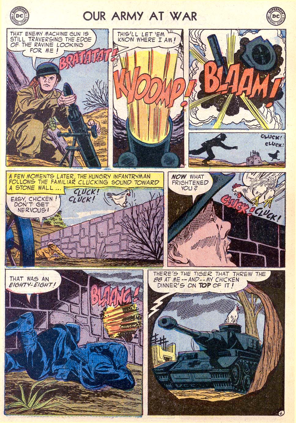 Read online Our Army at War (1952) comic -  Issue #32 - 22