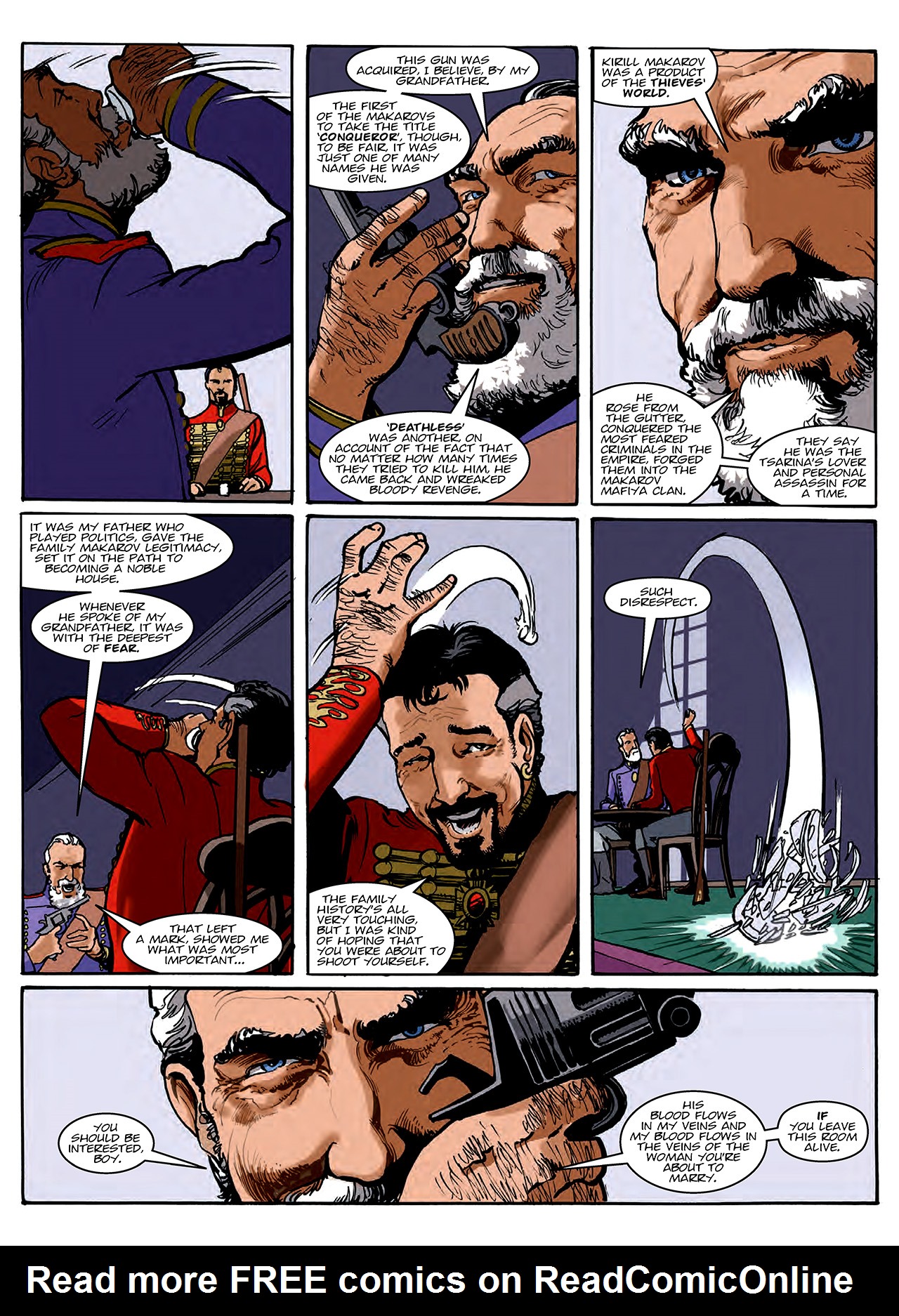Read online Nikolai Dante comic -  Issue # TPB 11 - 184