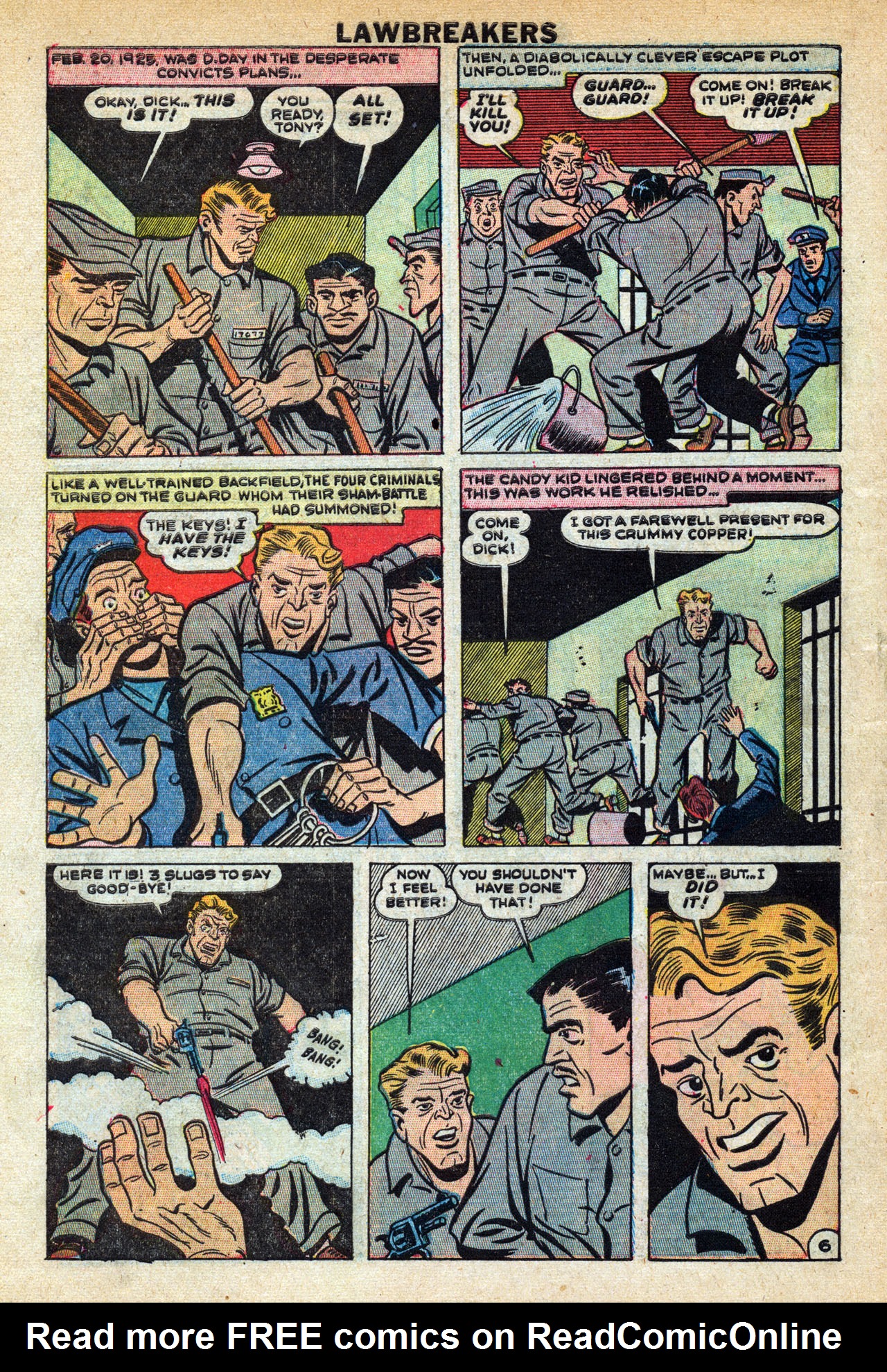 Read online Lawbreakers Always Lose! comic -  Issue #3 - 8