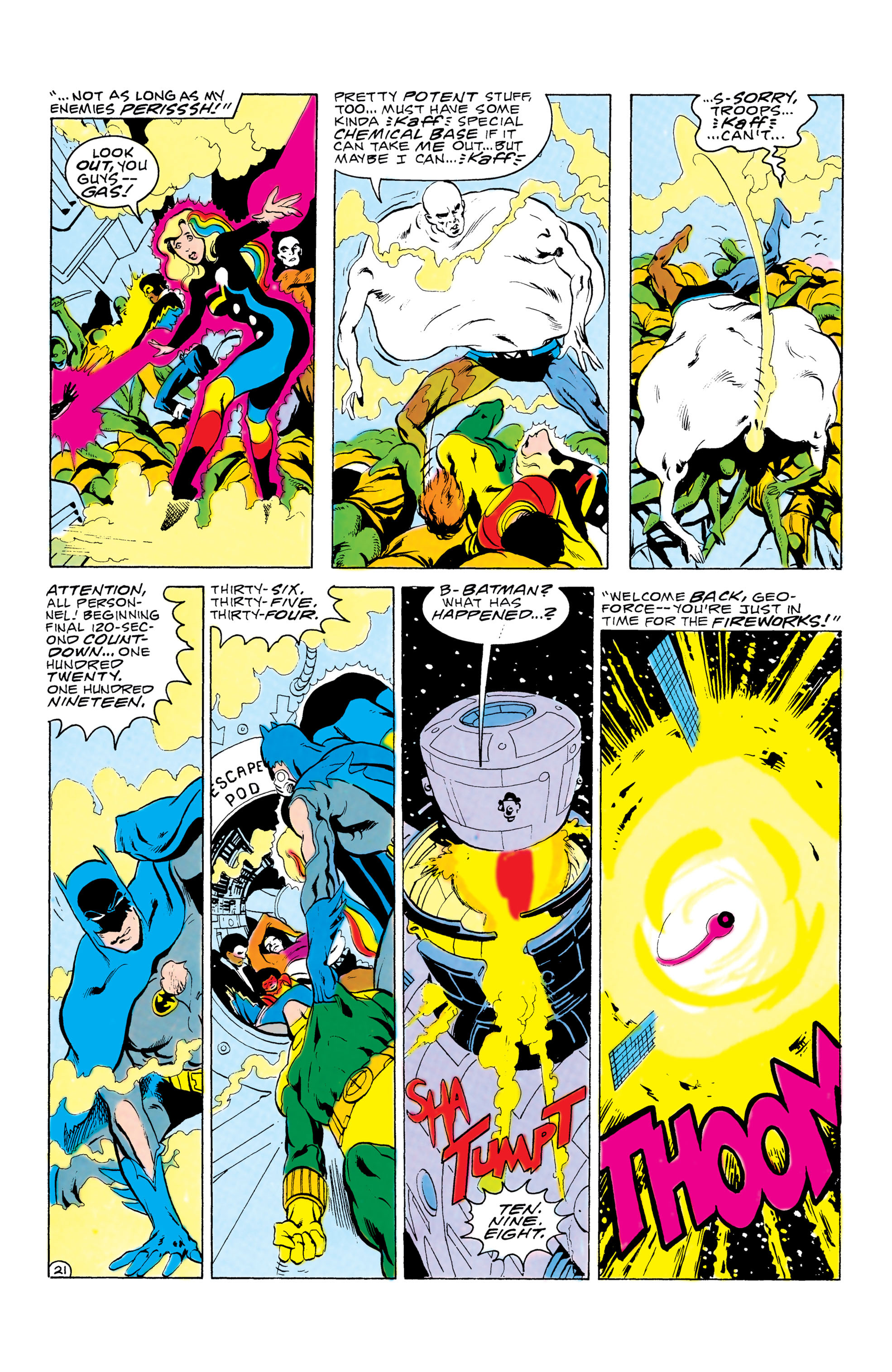 Read online Batman and the Outsiders (1983) comic -  Issue #27 - 22