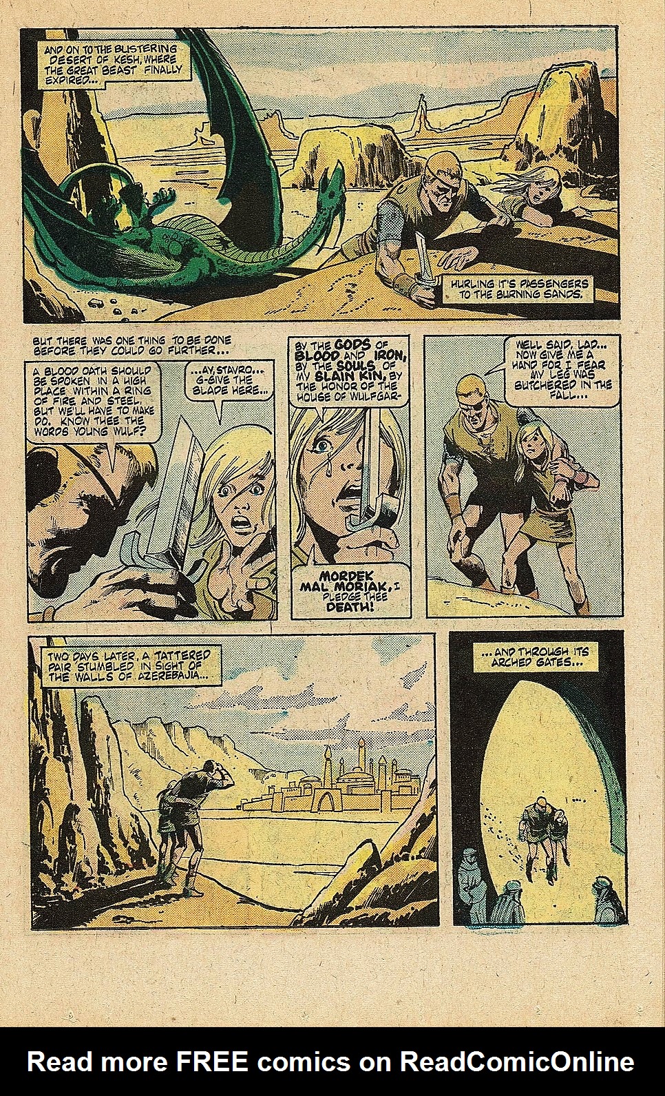 Read online Wulf the Barbarian comic -  Issue #1 - 19