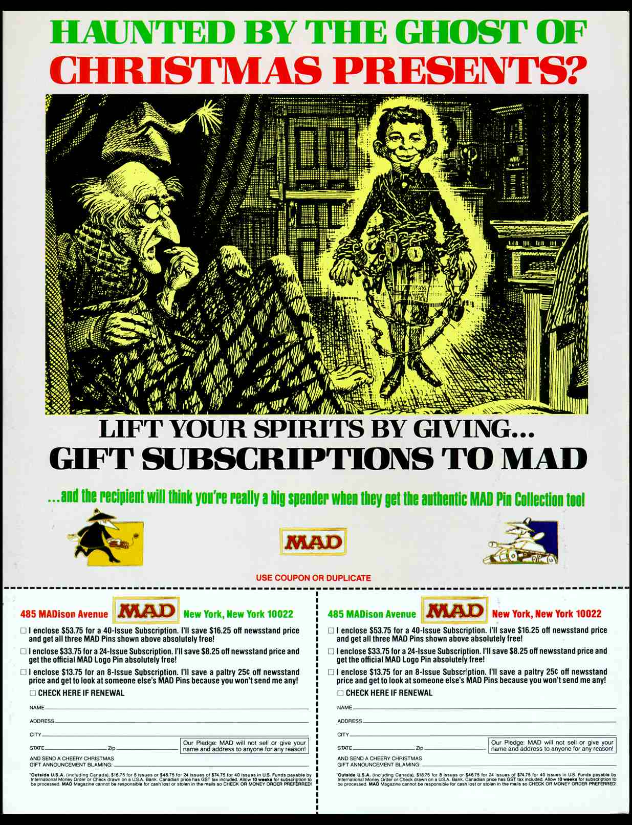 Read online MAD comic -  Issue #308 - 2