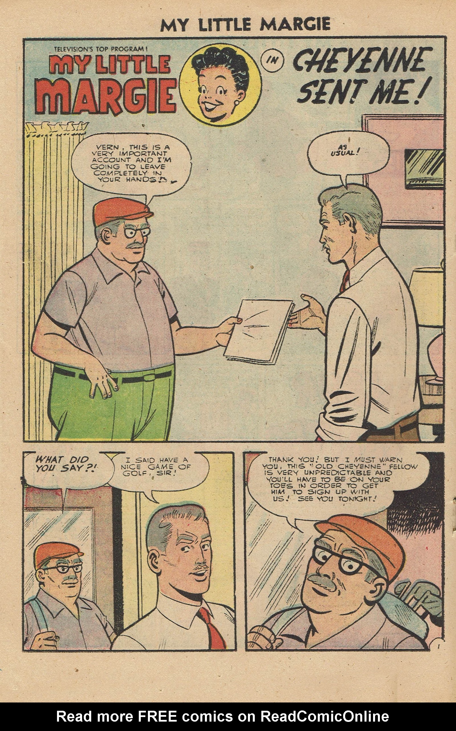 Read online My Little Margie (1954) comic -  Issue #11 - 18