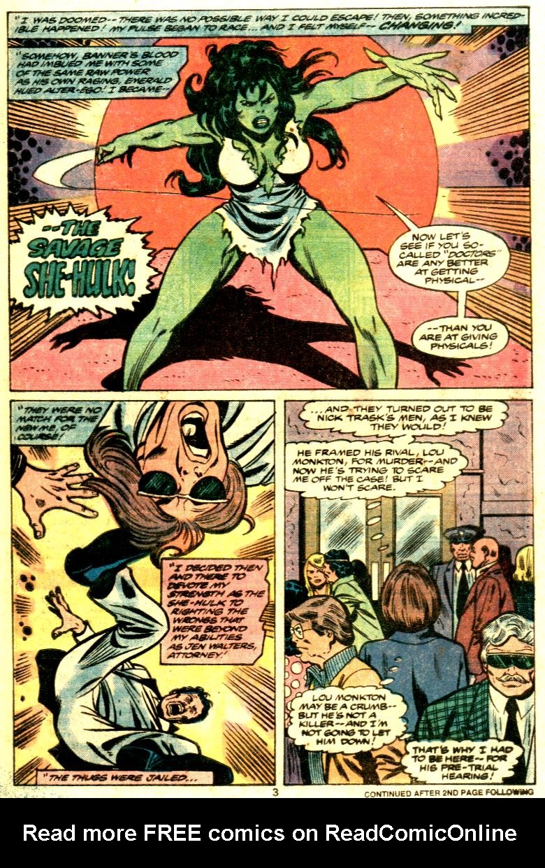 Read online The Savage She-Hulk comic -  Issue #2 - 4