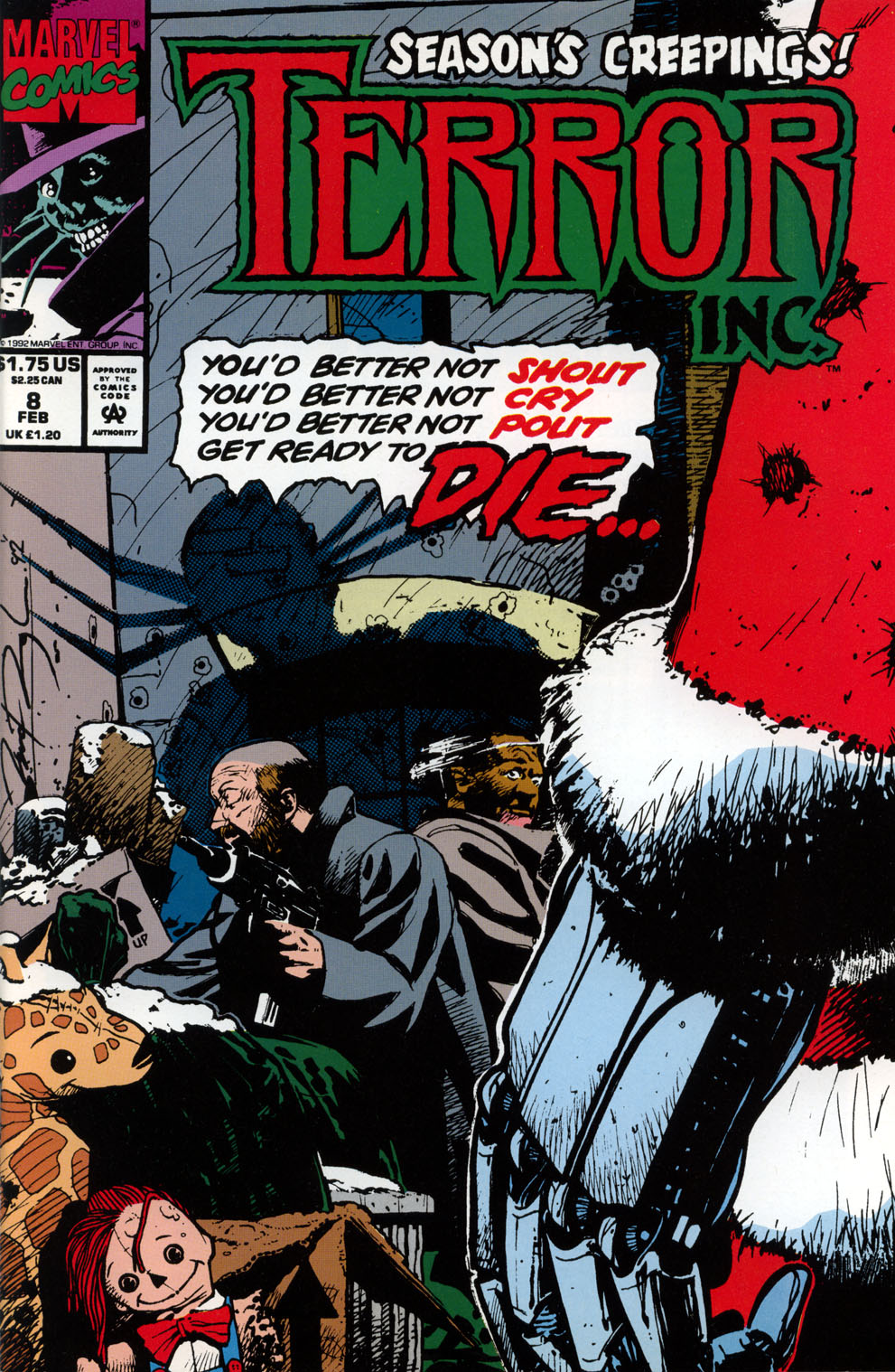 Read online Terror Inc. (1992) comic -  Issue #8 - 1