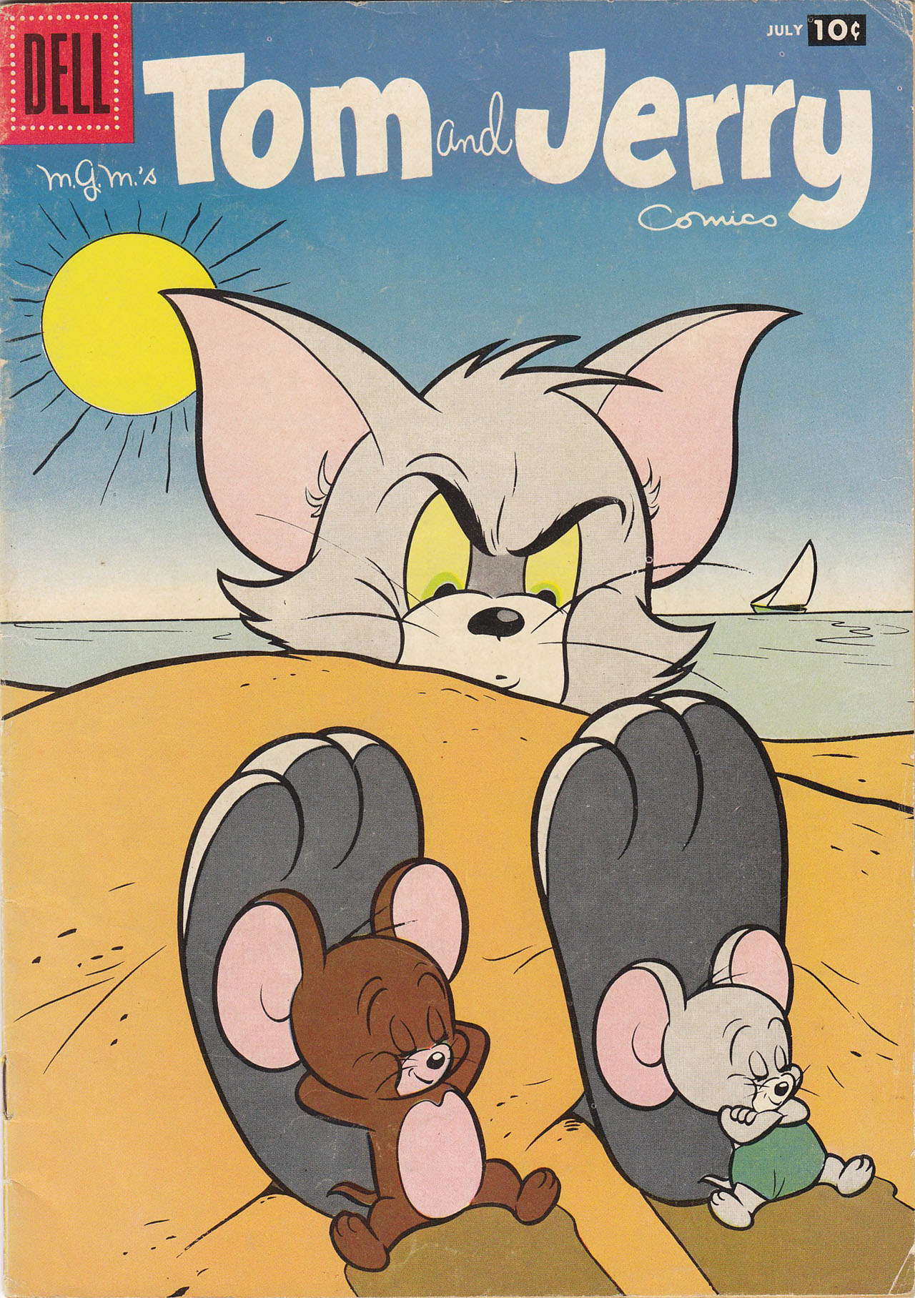 Read online Tom & Jerry Comics comic -  Issue #156 - 1