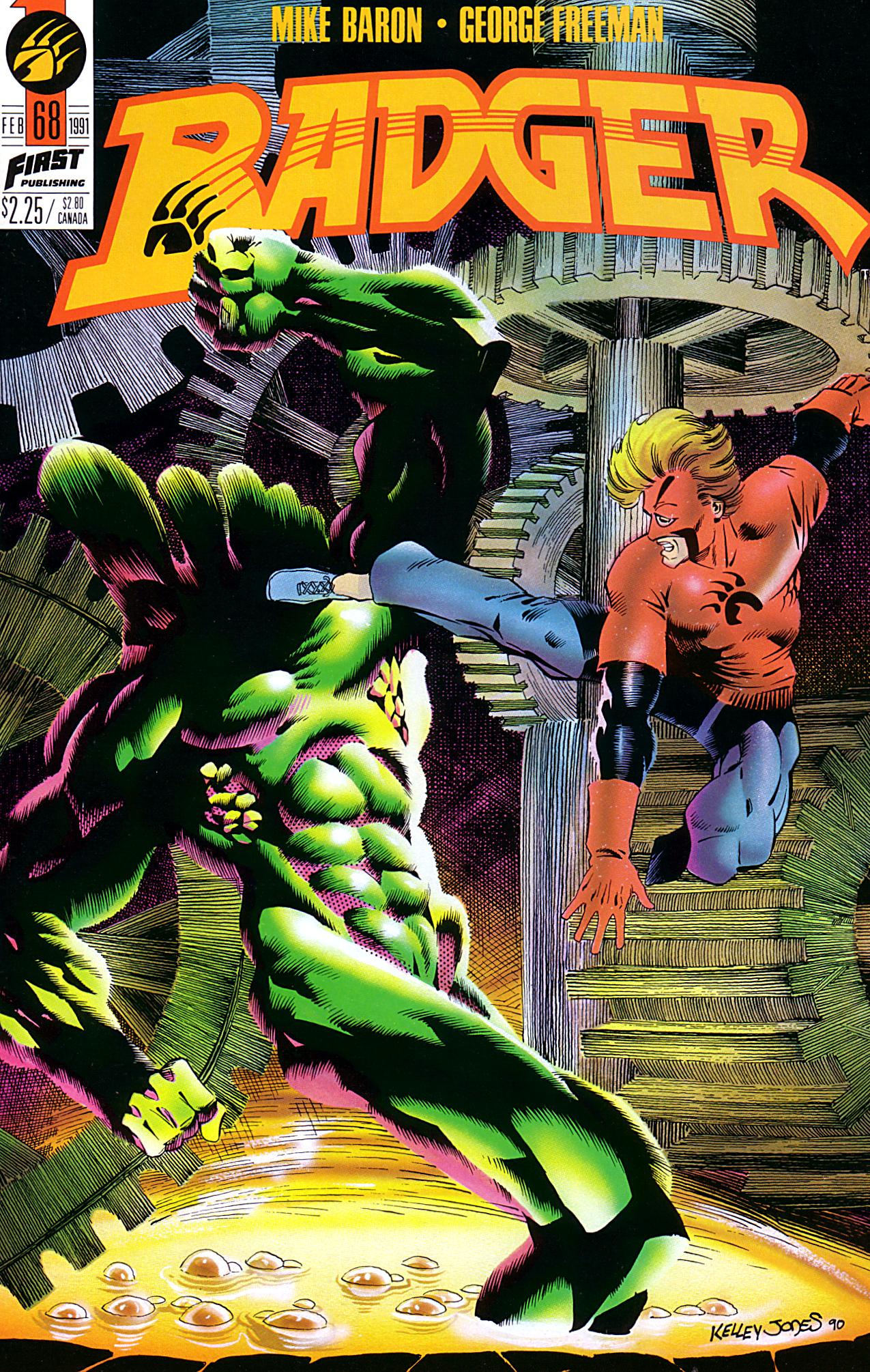 Read online The Badger comic -  Issue #68 - 1