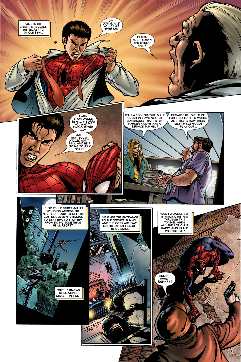Read online What If Aunt May Had Died Instead of Uncle Ben? comic -  Issue # Full - 5