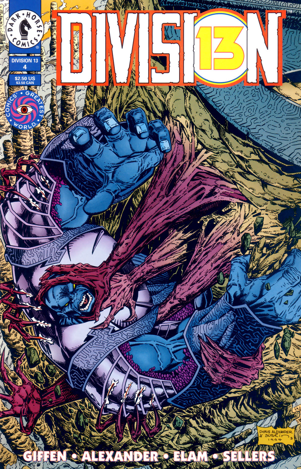 Read online Division 13 comic -  Issue #4 - 1