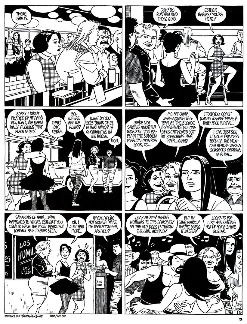 Read online Love and Rockets (1982) comic -  Issue #44 - 5