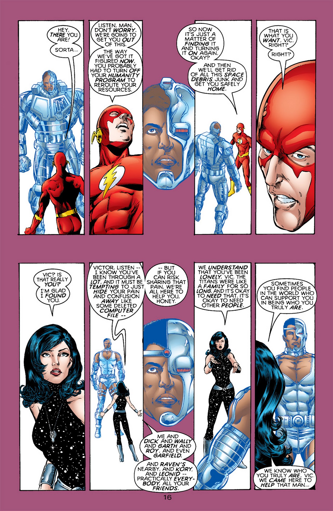 Read online JLA/Titans comic -  Issue #3 - 15