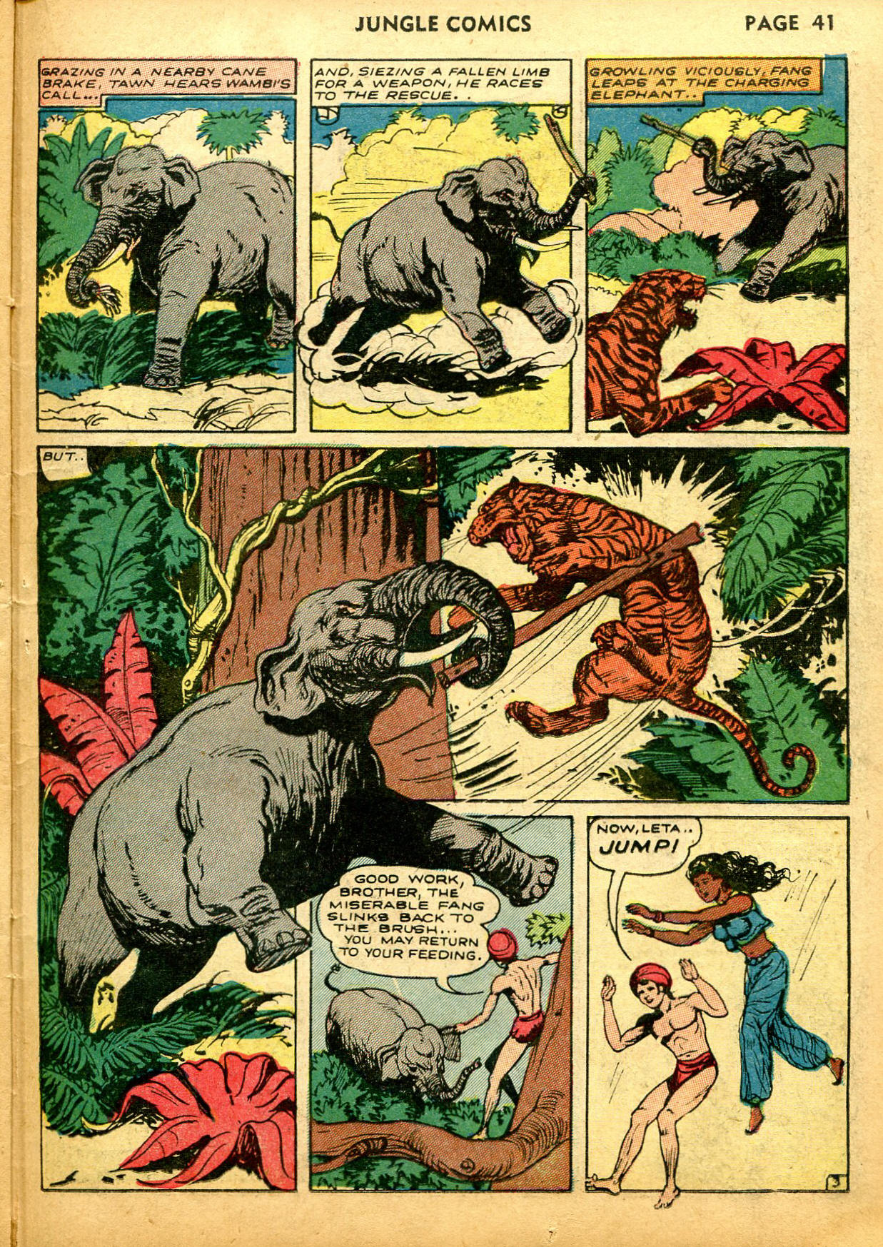 Read online Jungle Comics comic -  Issue #32 - 44