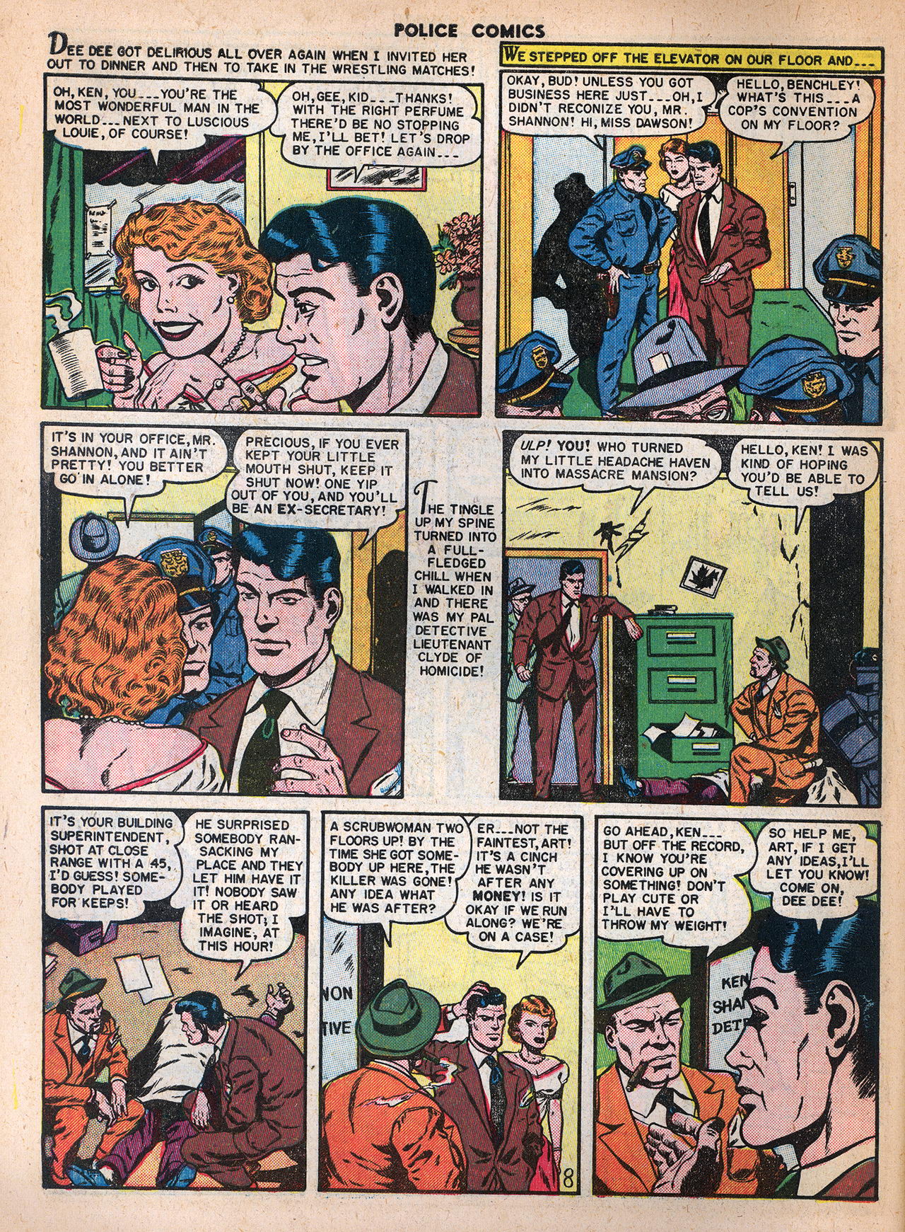 Read online Police Comics comic -  Issue #104 - 10