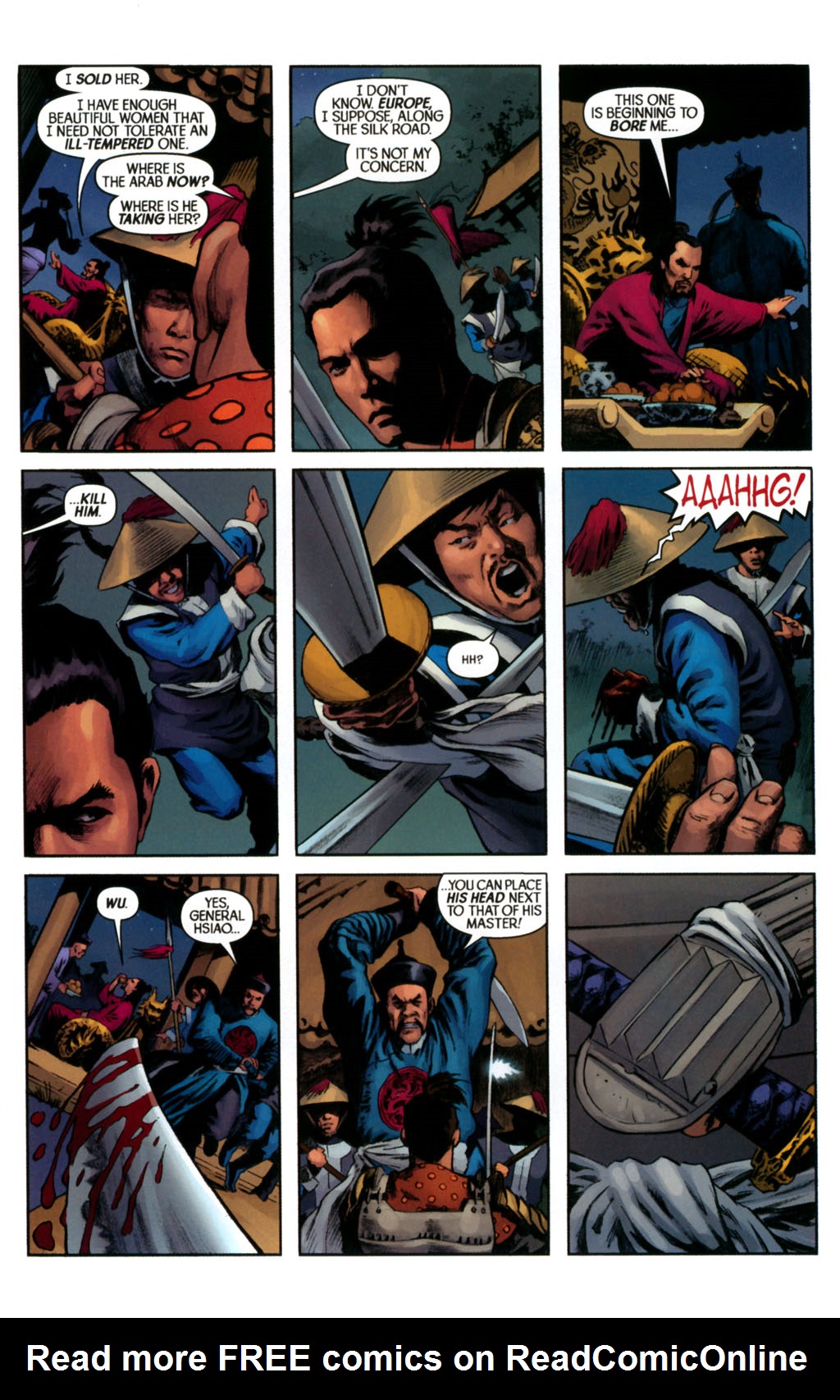 Read online Samurai: Heaven and Earth comic -  Issue #2 - 18