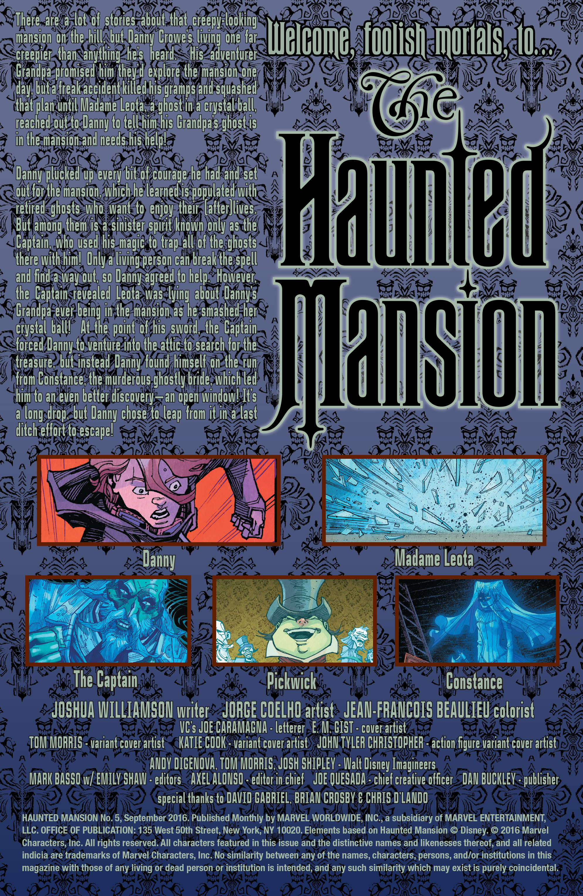 Read online Disney Kingdoms: Haunted Mansion comic -  Issue #5 - 2