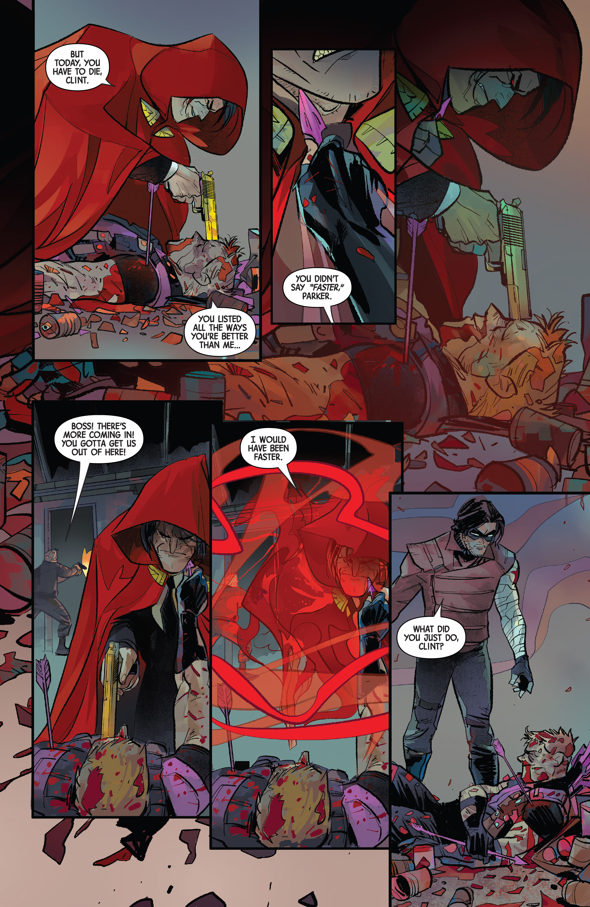 Read online Hawkeye: Freefall comic -  Issue #4 - 9