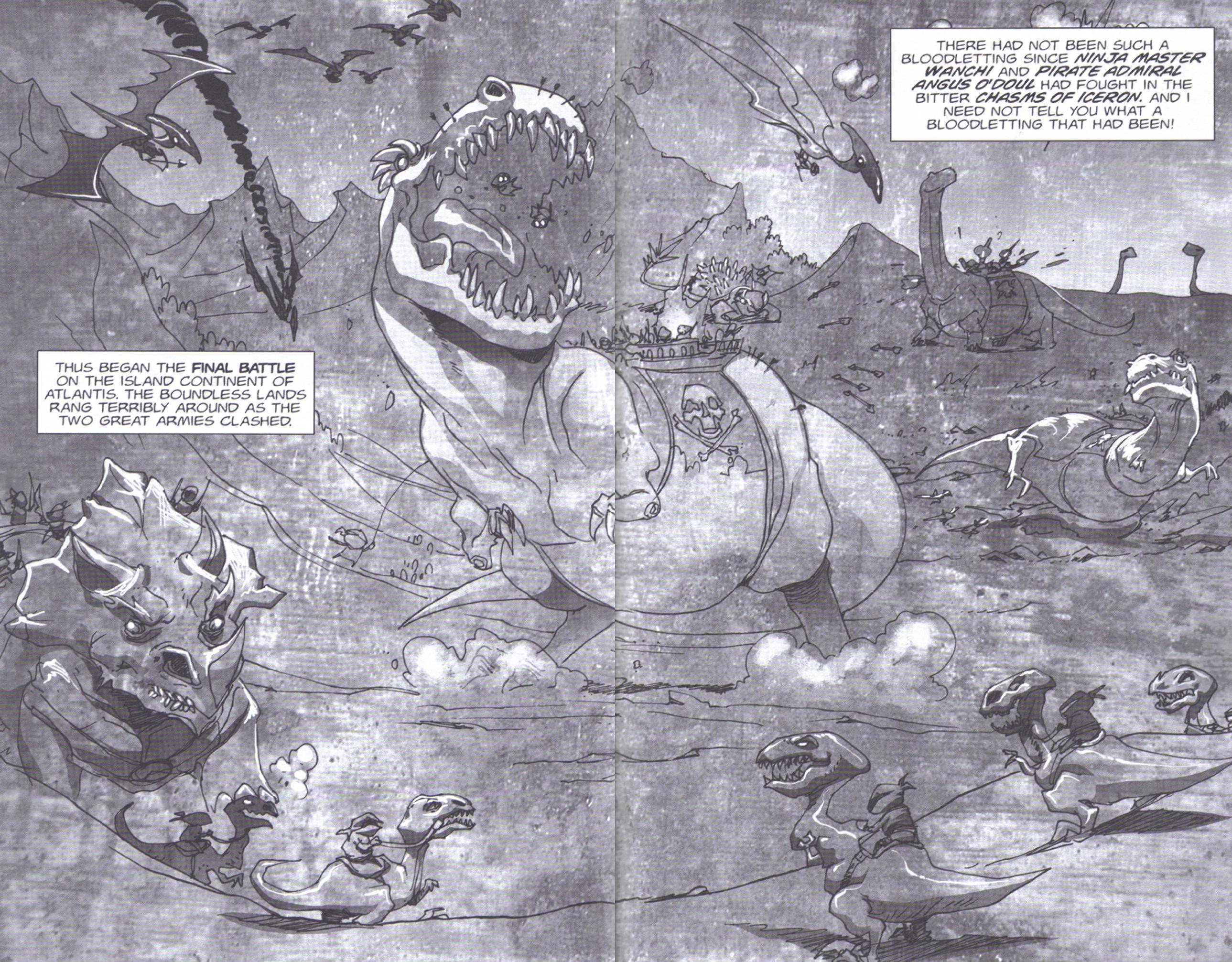 Read online Pirates vs. Ninjas: Global Harming comic -  Issue # Full - 23