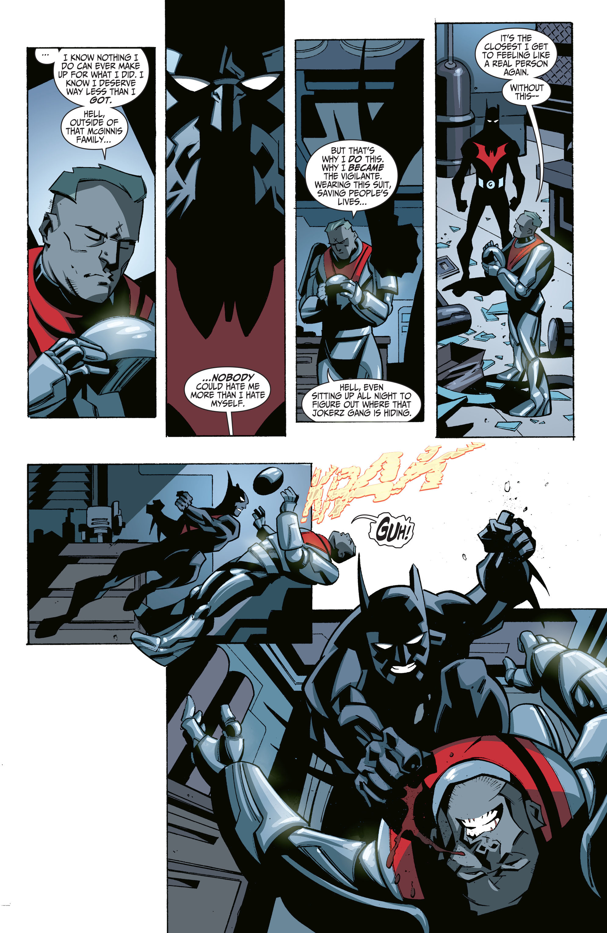 Read online Batman Beyond 2.0 comic -  Issue # _TPB 3 (Part 1) - 27
