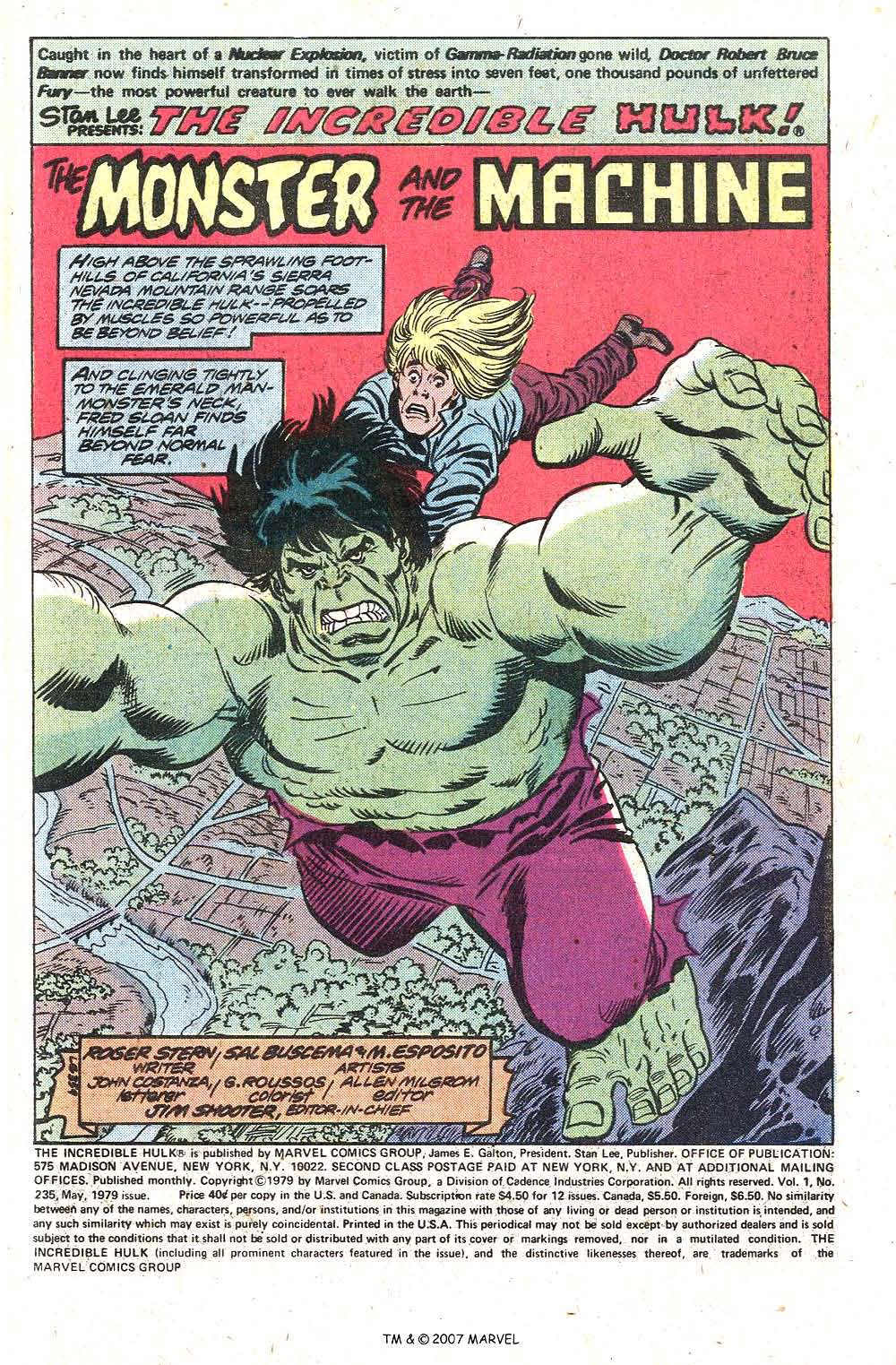 Read online The Incredible Hulk (1968) comic -  Issue #235 - 3