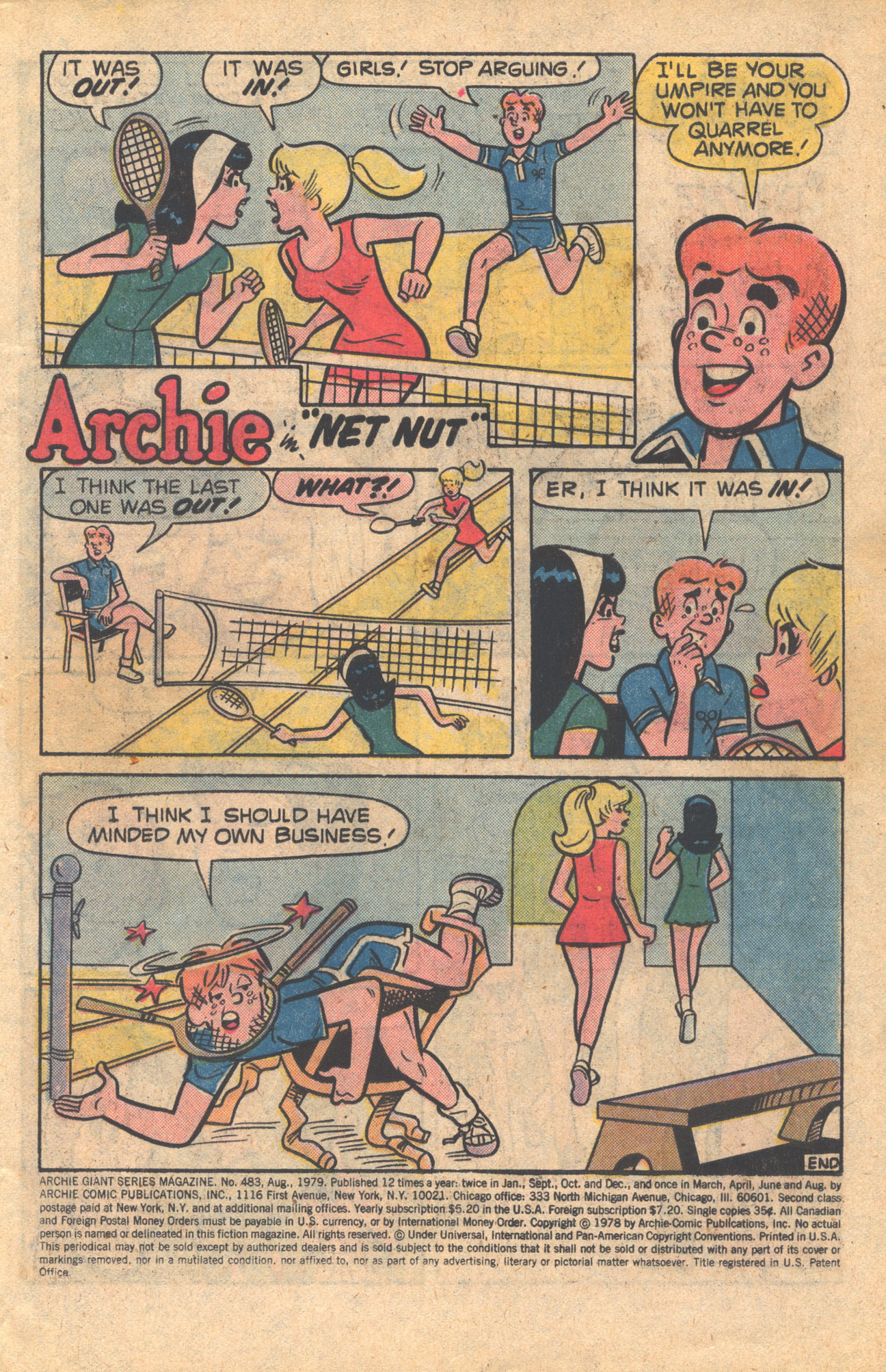 Read online Archie Giant Series Magazine comic -  Issue #483 - 3