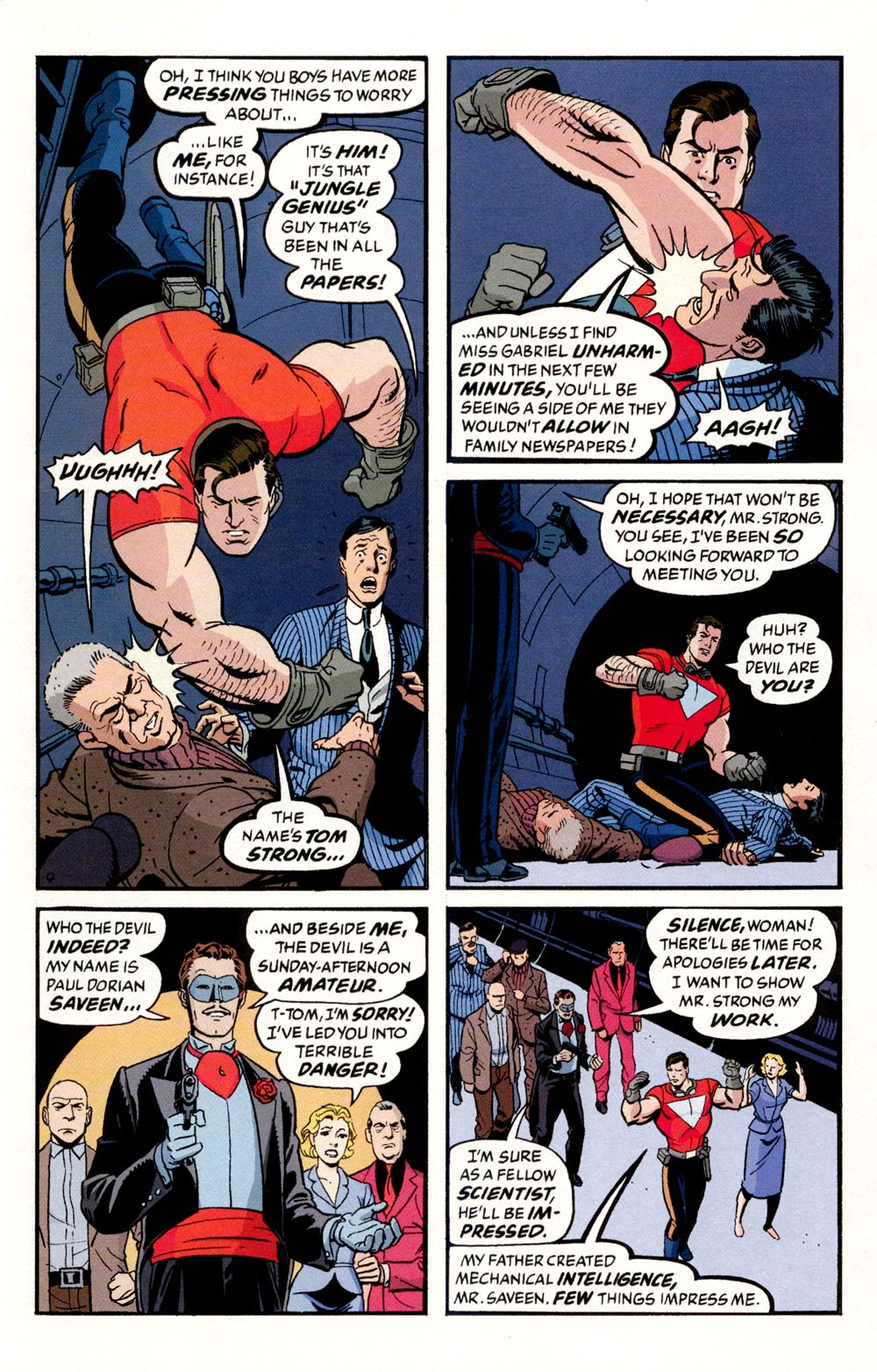 Read online Tom Strong comic -  Issue #6 - 7