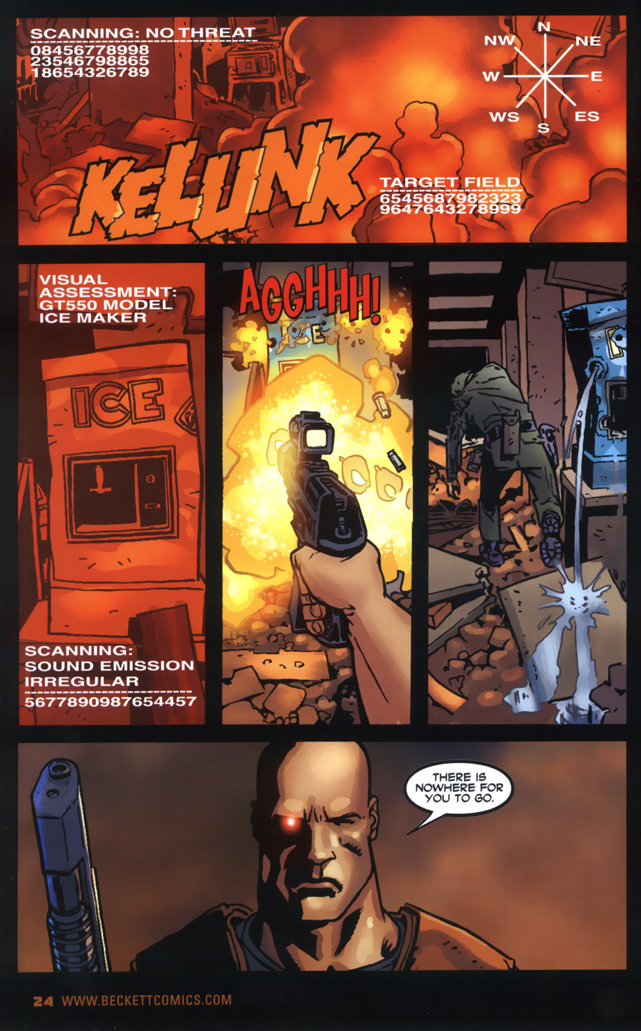 Read online Terminator 3 comic -  Issue #1 - 24