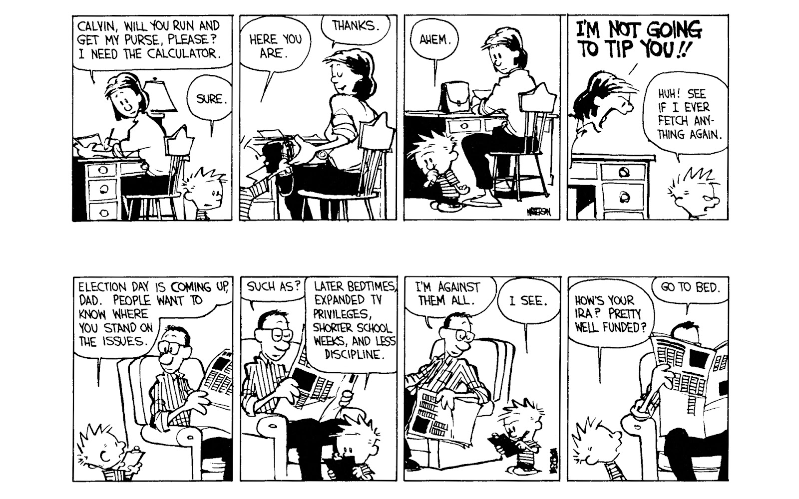 Calvin and Hobbes issue 4 - Page 135