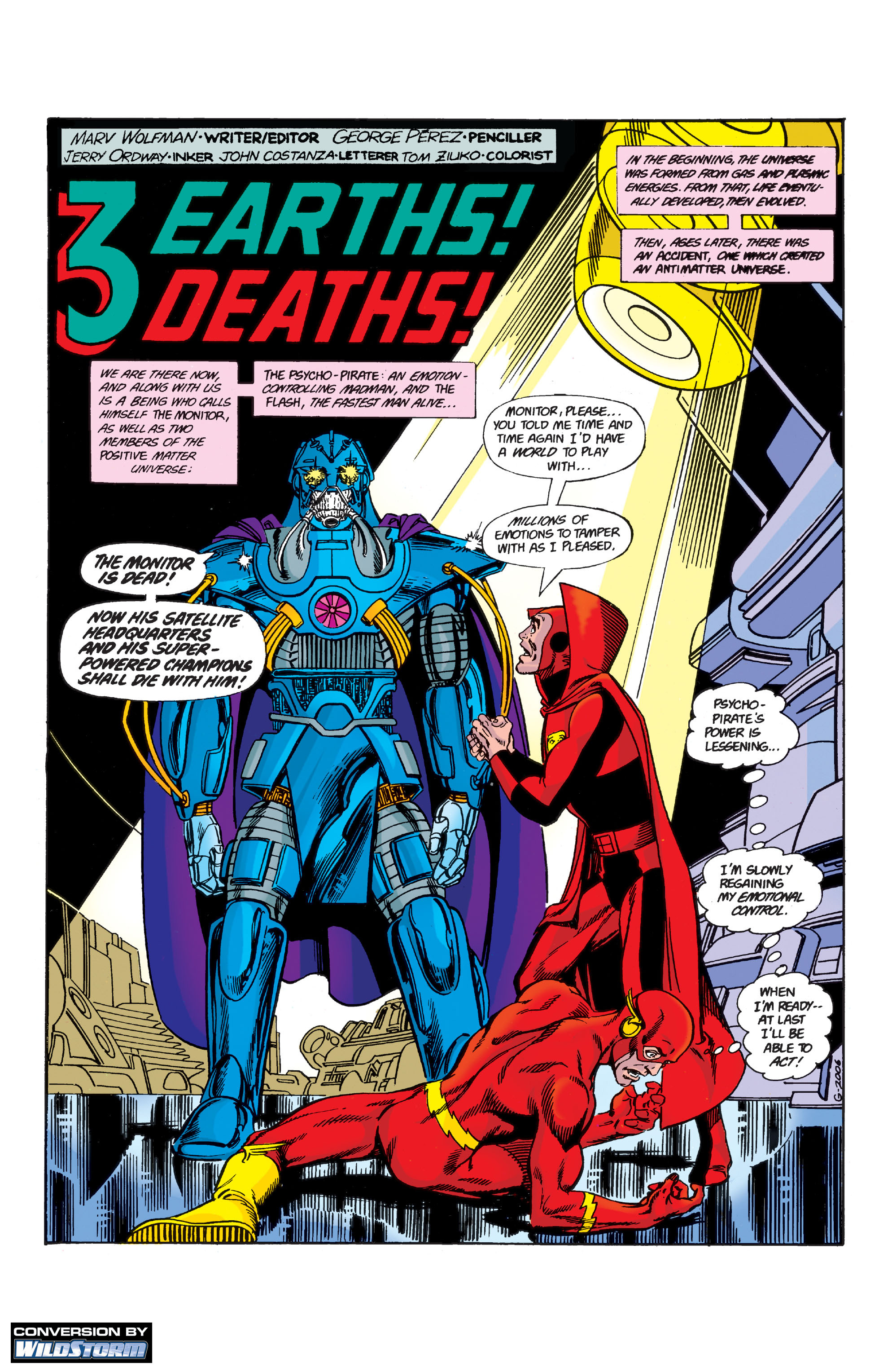 Read online Crisis on Infinite Earths (1985) comic -  Issue #6 - 2
