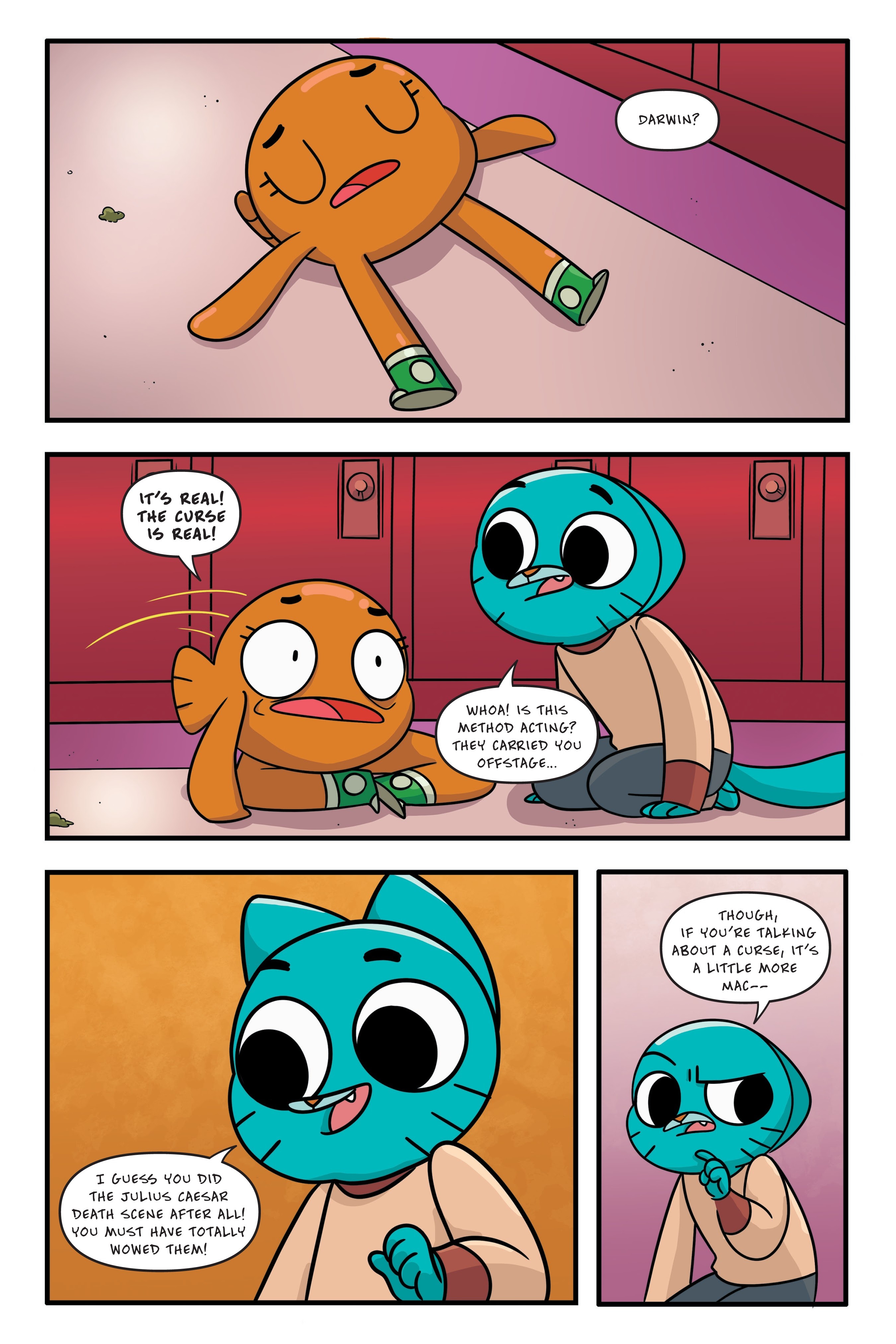 Read online The Amazing World of Gumball: Midsummer Nightmare comic -  Issue # TPB - 36