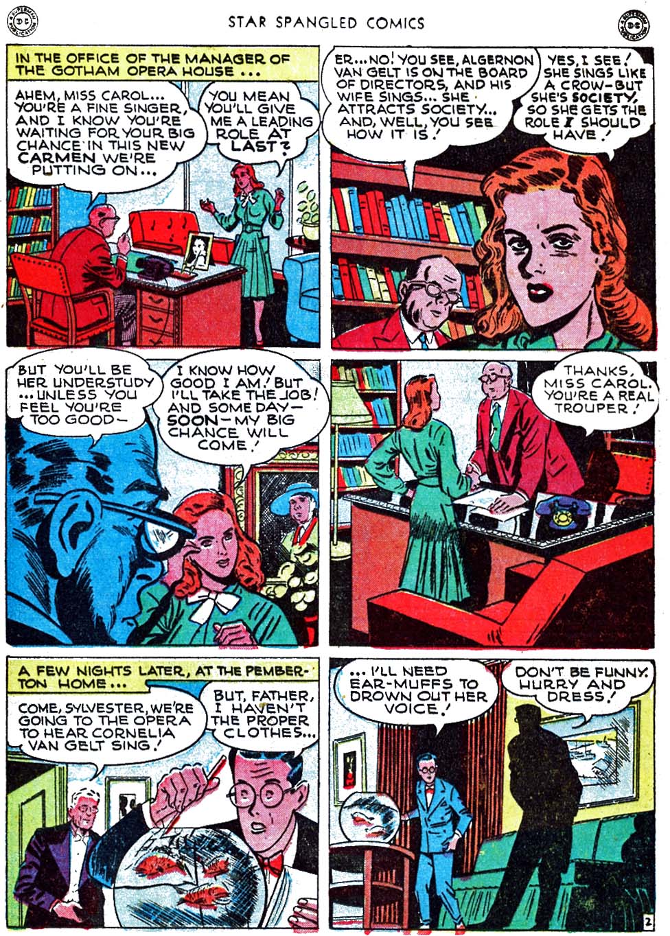 Read online Star Spangled Comics comic -  Issue #62 - 29