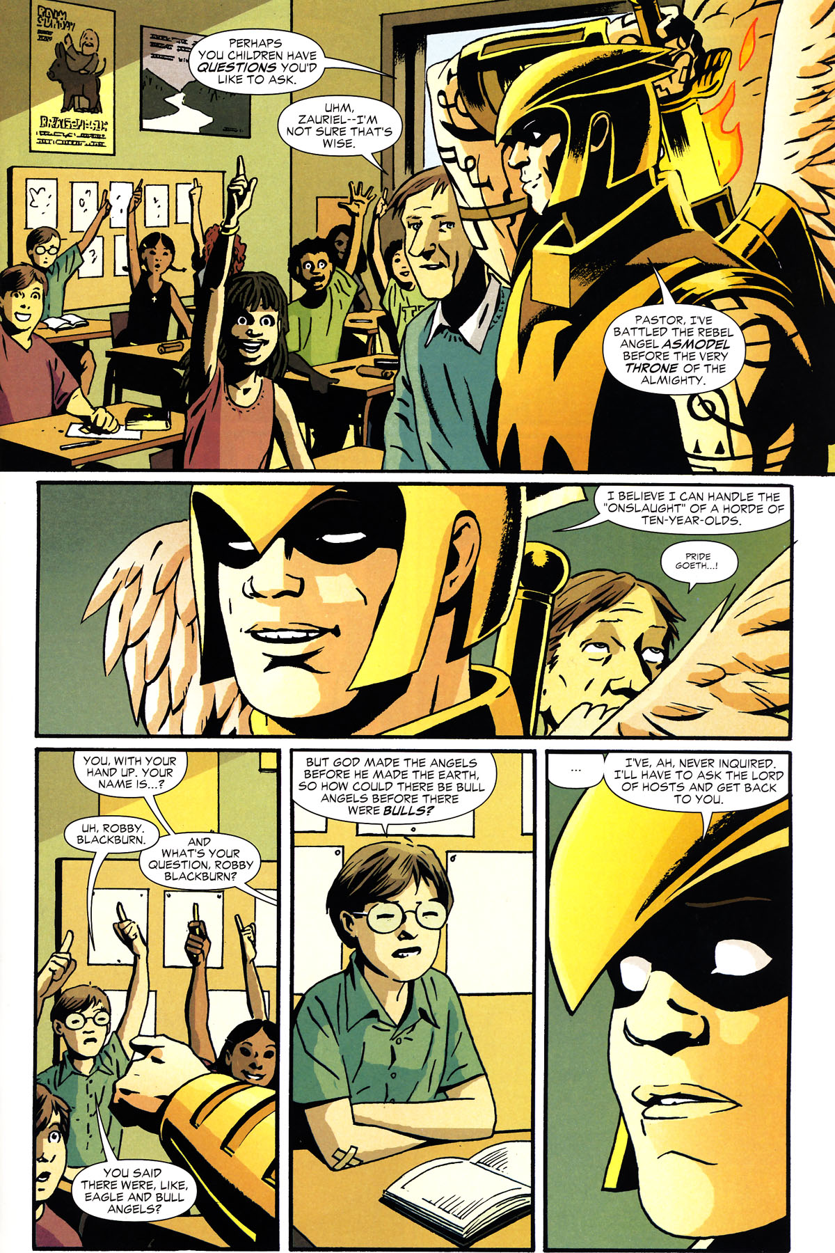 Read online The Helmet of Fate: Zauriel comic -  Issue # Full - 4