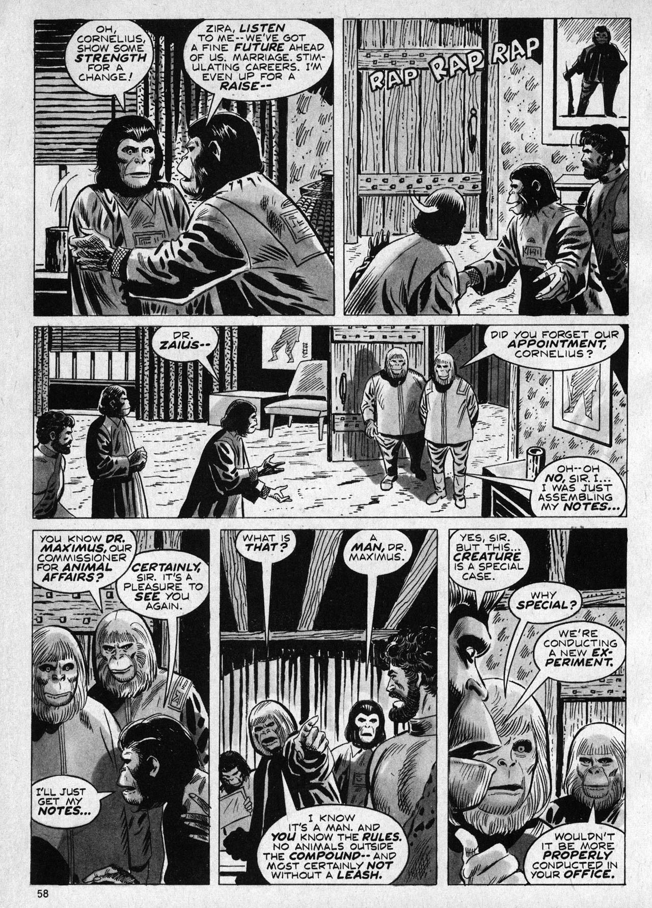 Read online Planet of the Apes comic -  Issue #3 - 56