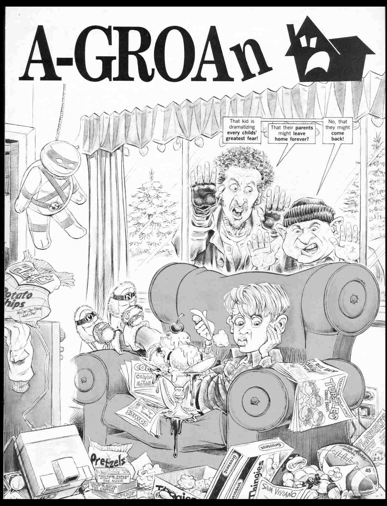 Read online MAD comic -  Issue #303 - 48