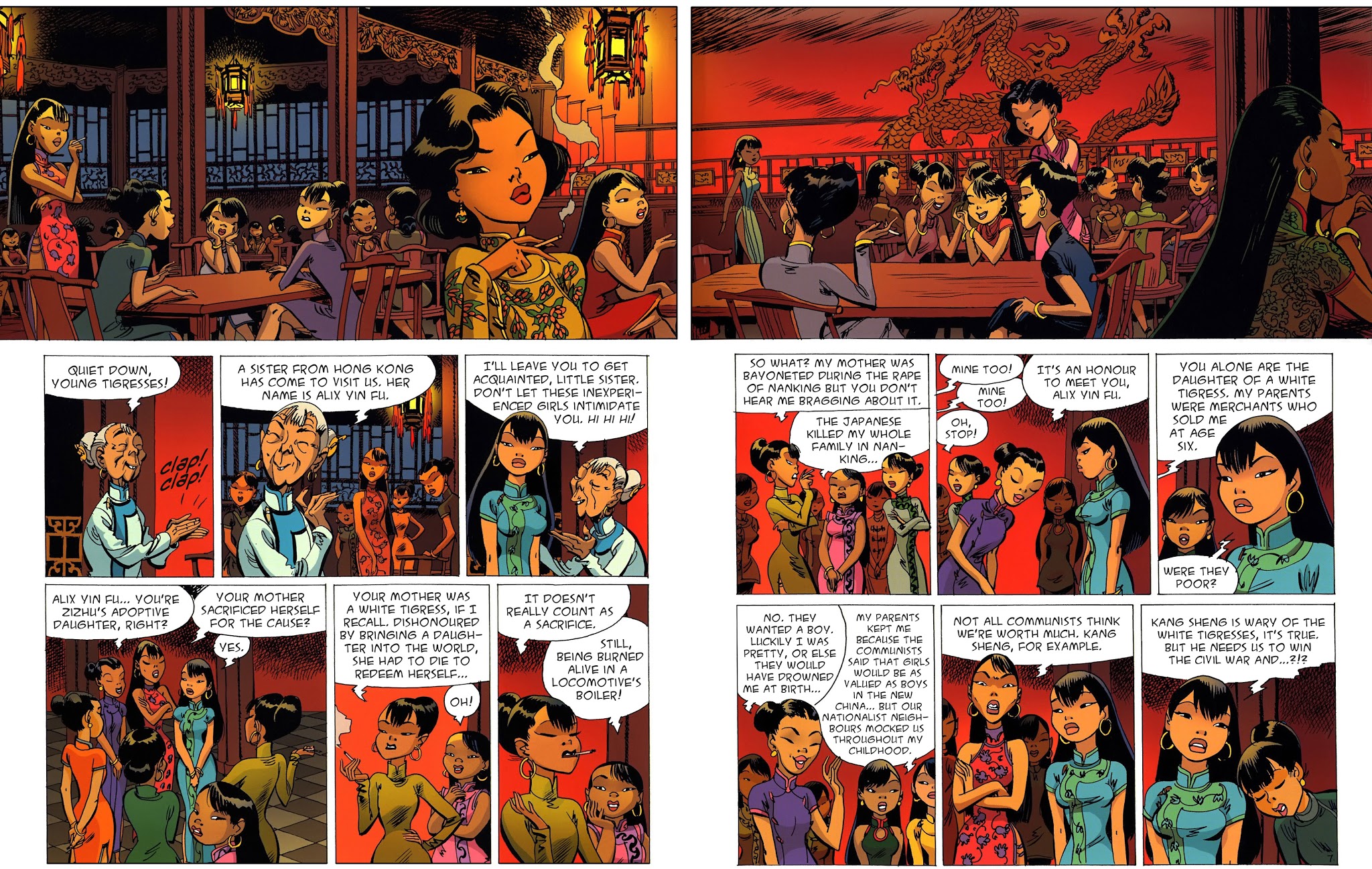 Read online Tigresse Blanche comic -  Issue #5 - 9