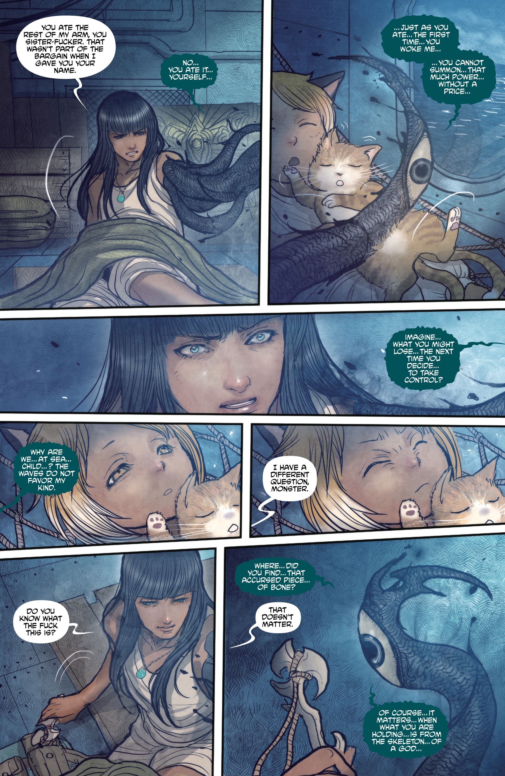 Read online Monstress comic -  Issue #8 - 16