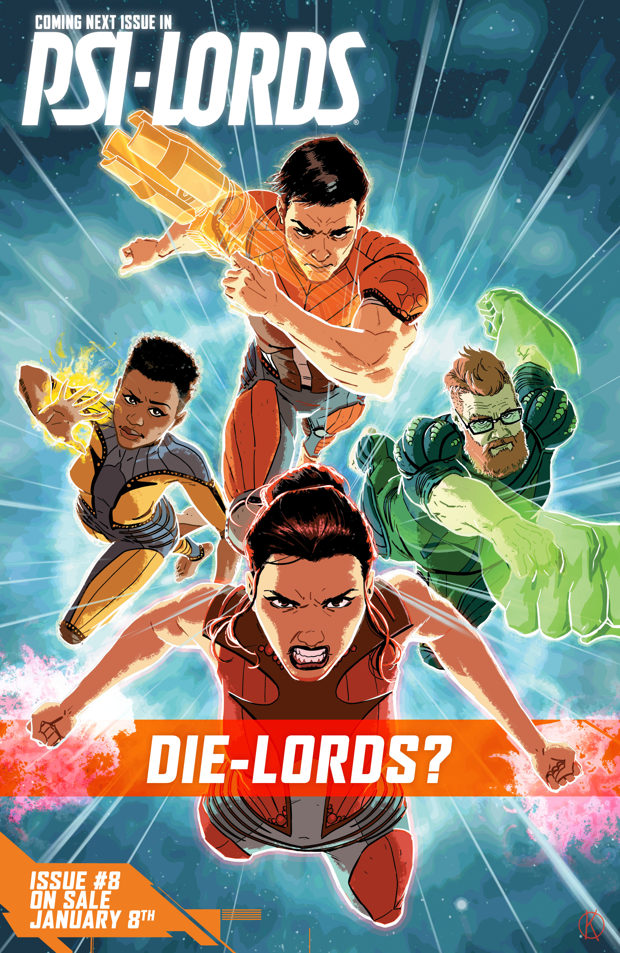Read online Psi-Lords (2019) comic -  Issue #7 - 22
