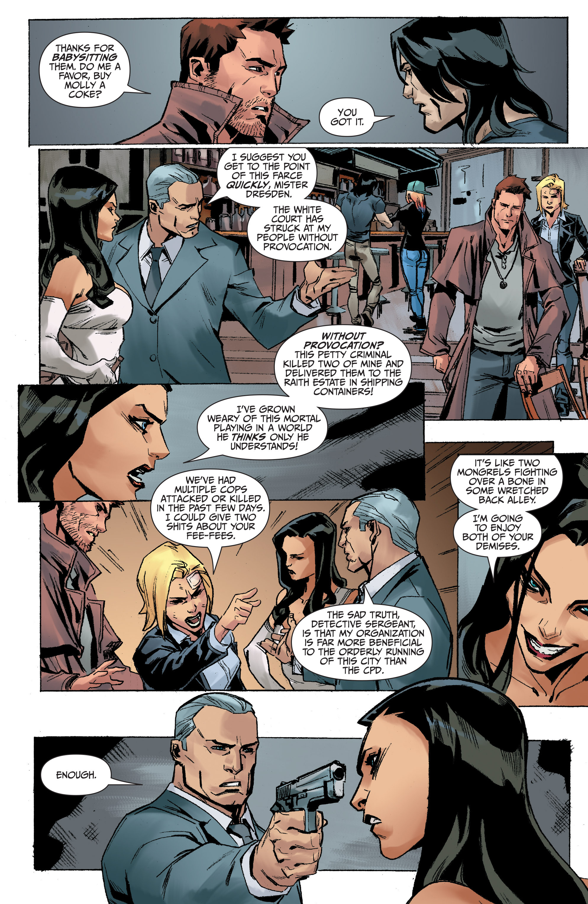 Read online Jim Butcher's The Dresden Files: Wild Card comic -  Issue #5 - 22