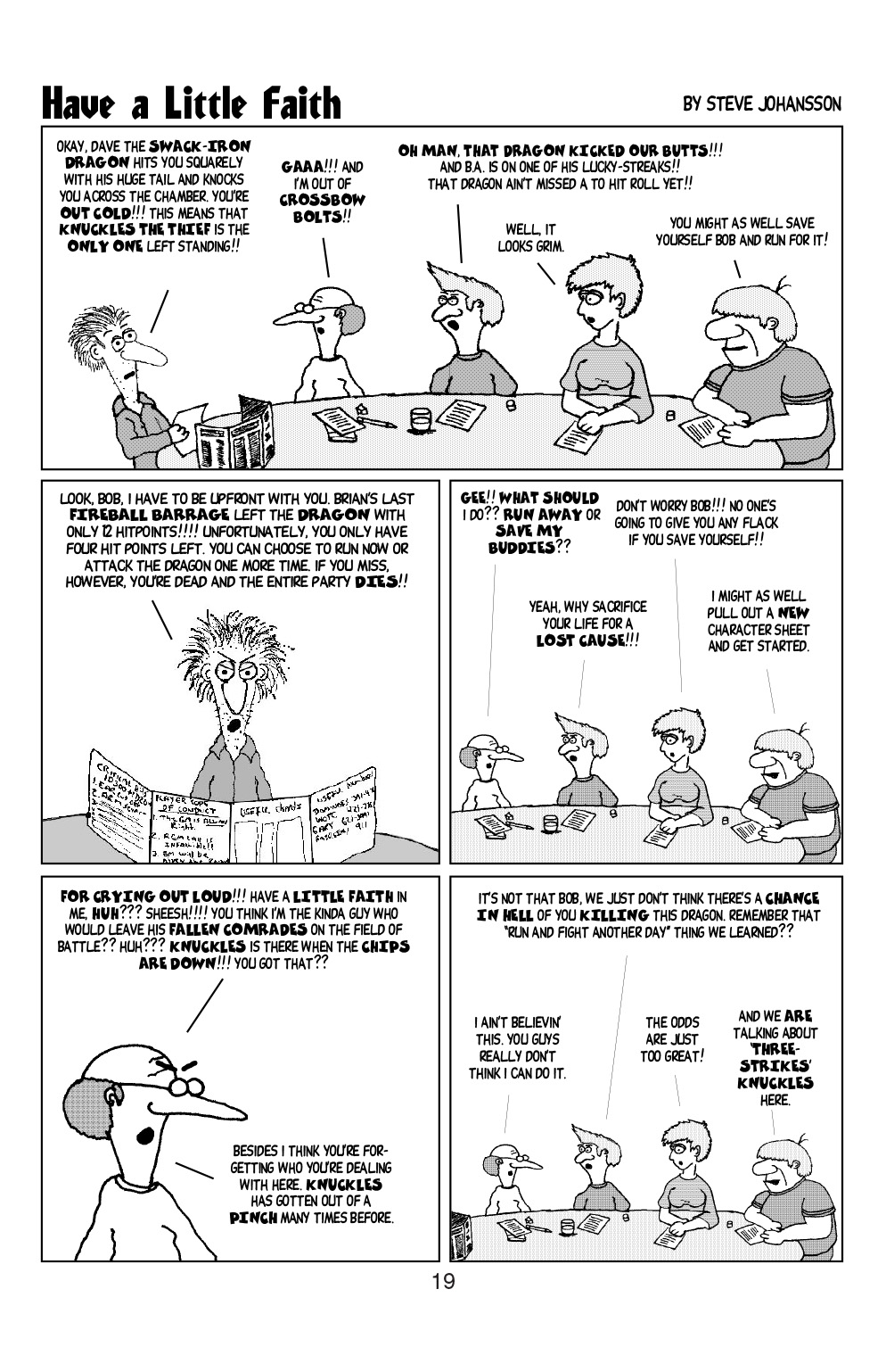 Read online Knights of the Dinner Table comic -  Issue #20 - 21