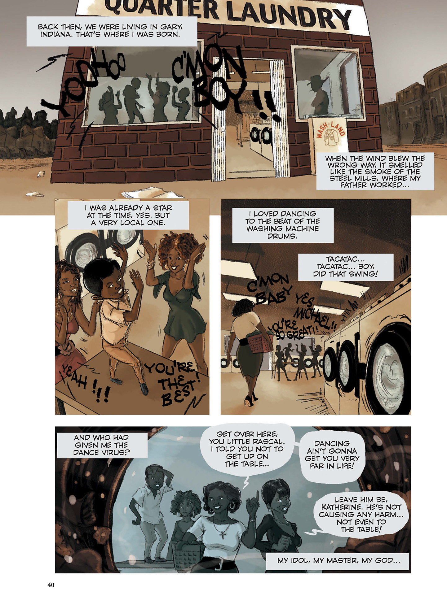 Read online Michael Jackson in Comics comic -  Issue # TPB (Part 1) - 40