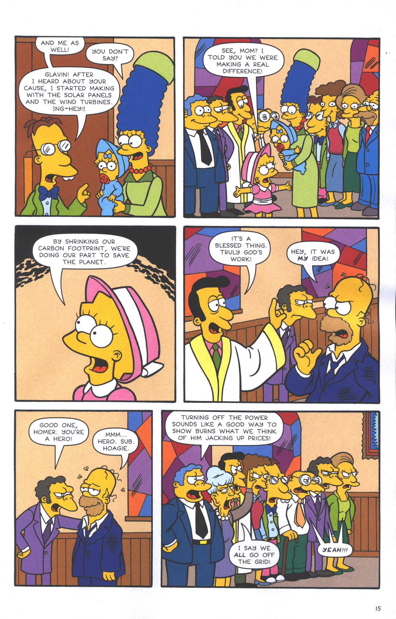 Read online The Simpsons Winter Wingding comic -  Issue #4 - 17